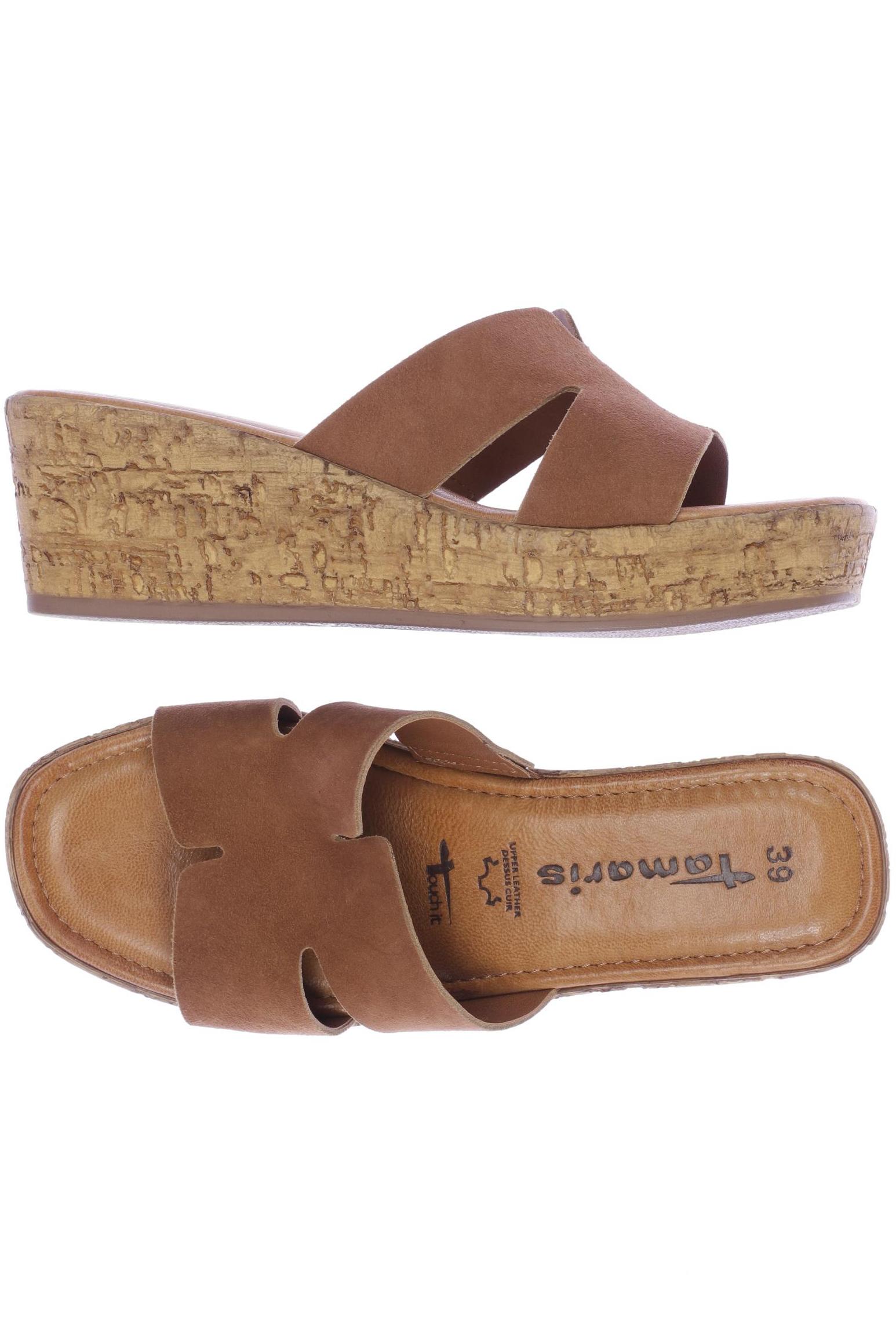 

Tamaris Damen Sandale, braun, Gr. 39