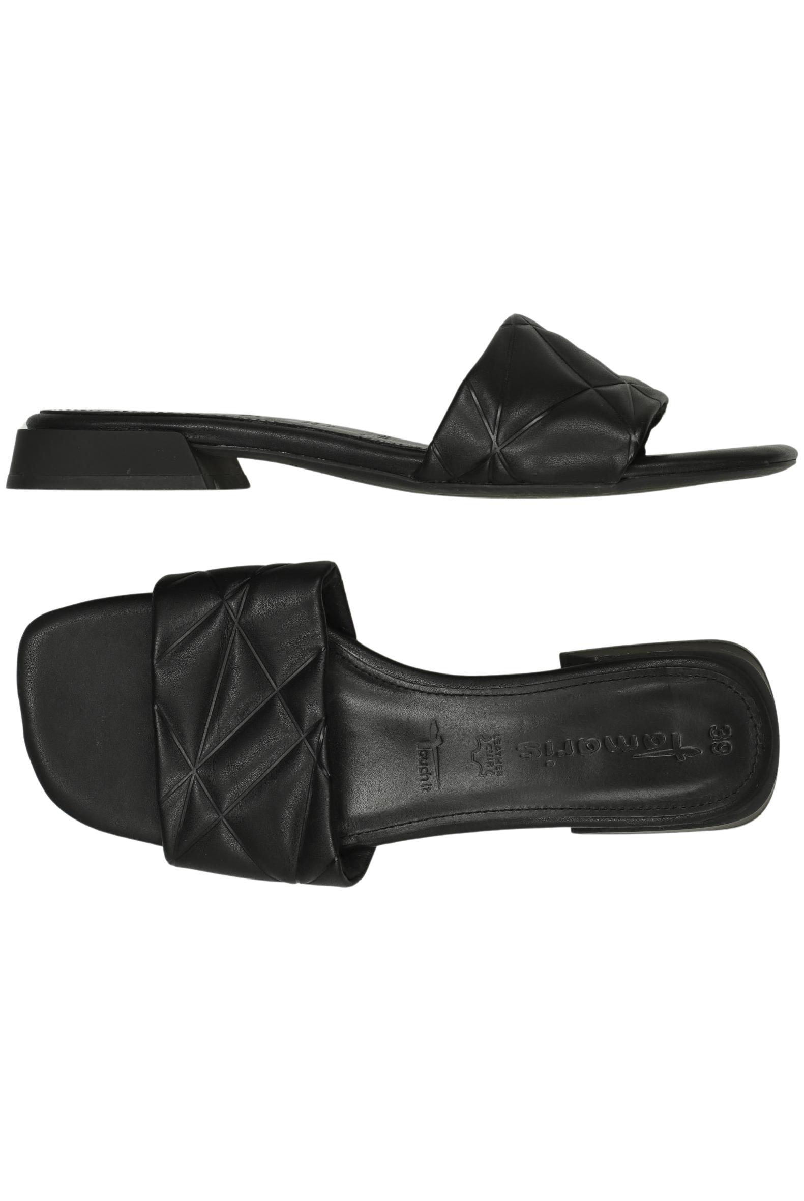 

Tamaris Damen Sandale, schwarz, Gr. 39