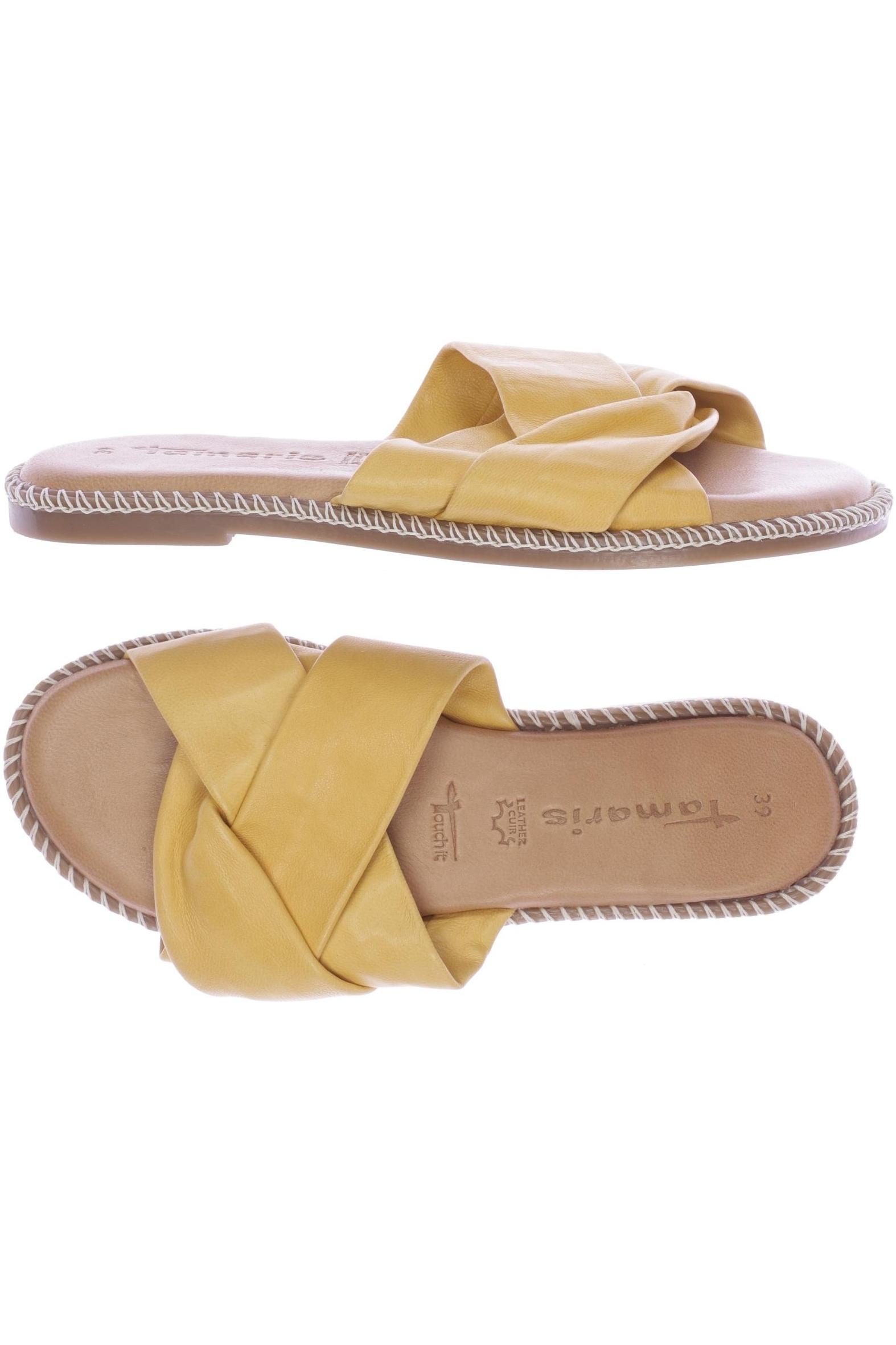 

Tamaris Damen Sandale, gelb, Gr. 39
