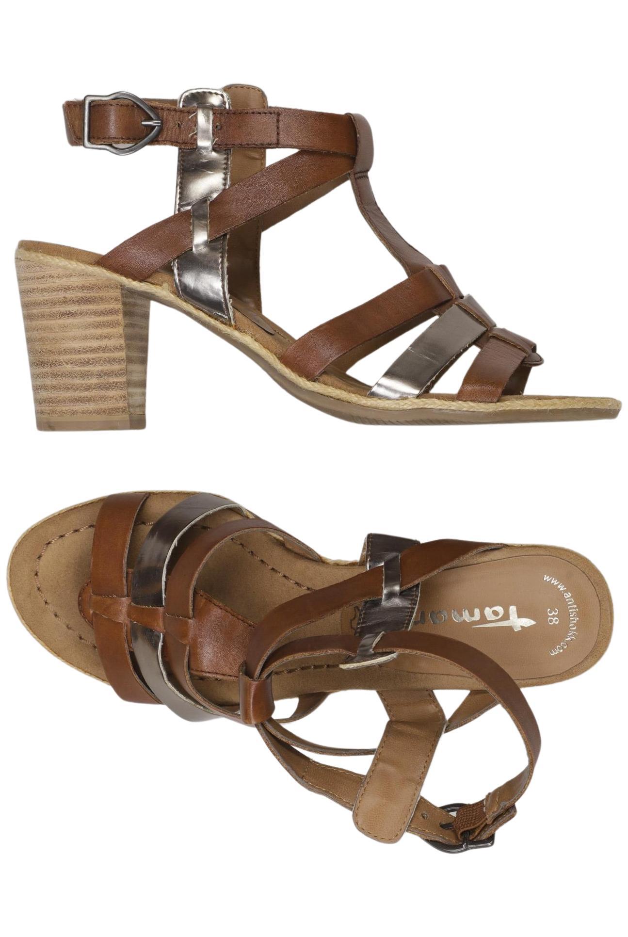 

Tamaris Damen Sandale, mehrfarbig, Gr. 38