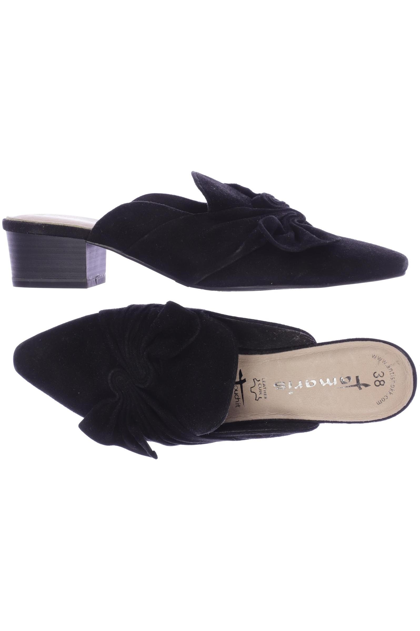 

Tamaris Damen Sandale, schwarz, Gr. 38