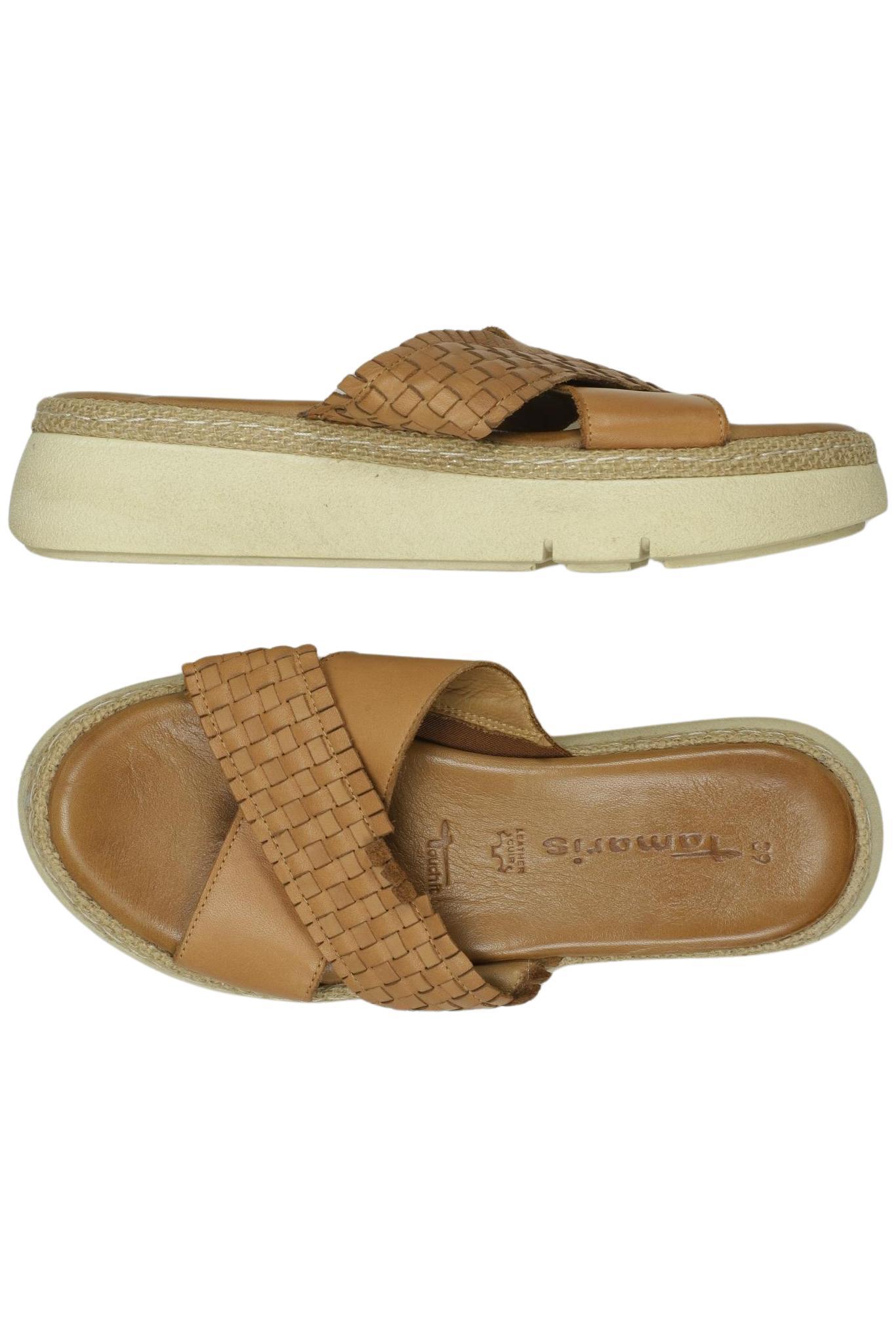 

Tamaris Damen Sandale, braun, Gr. 39