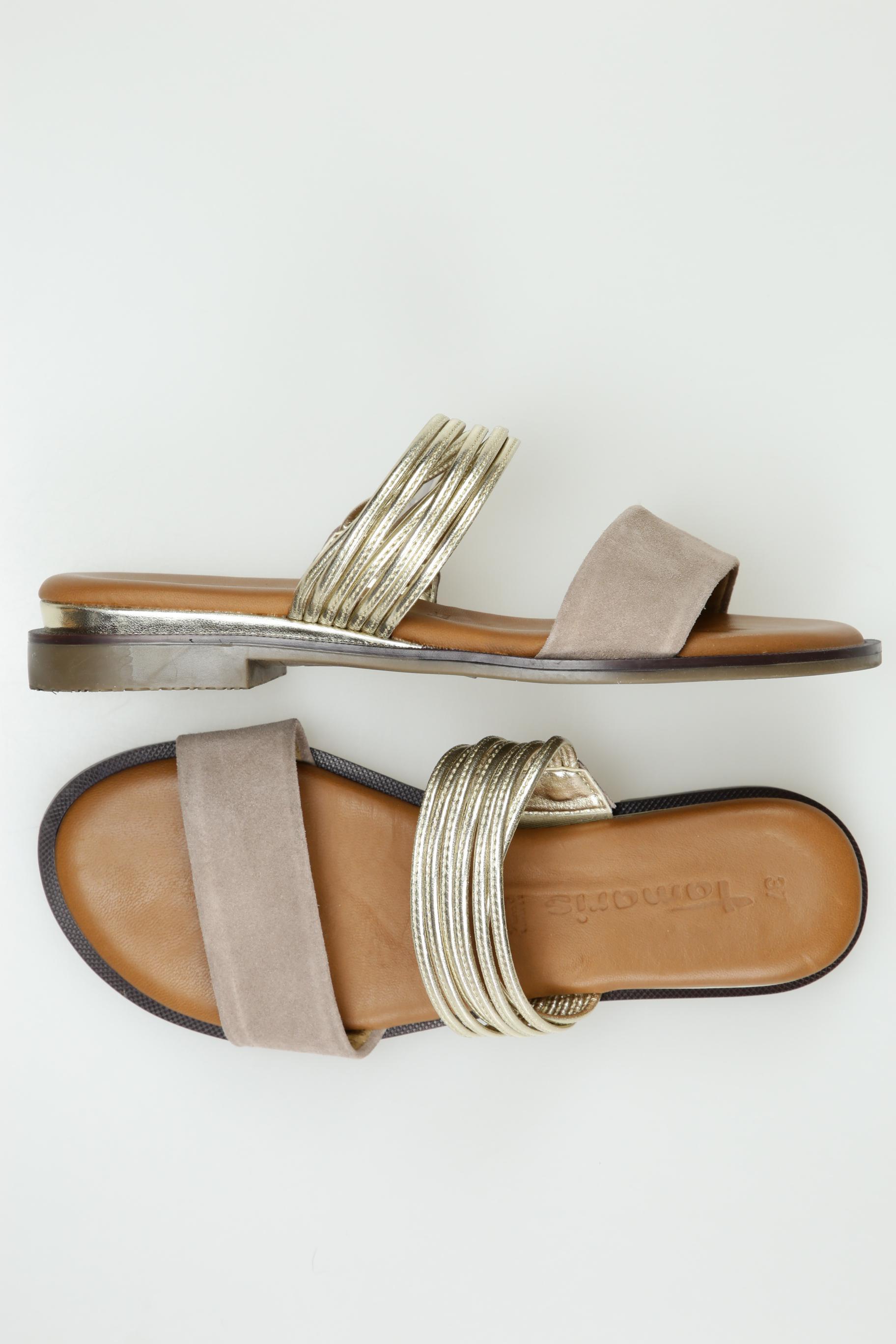 

Tamaris Damen Sandale, beige, Gr. 37