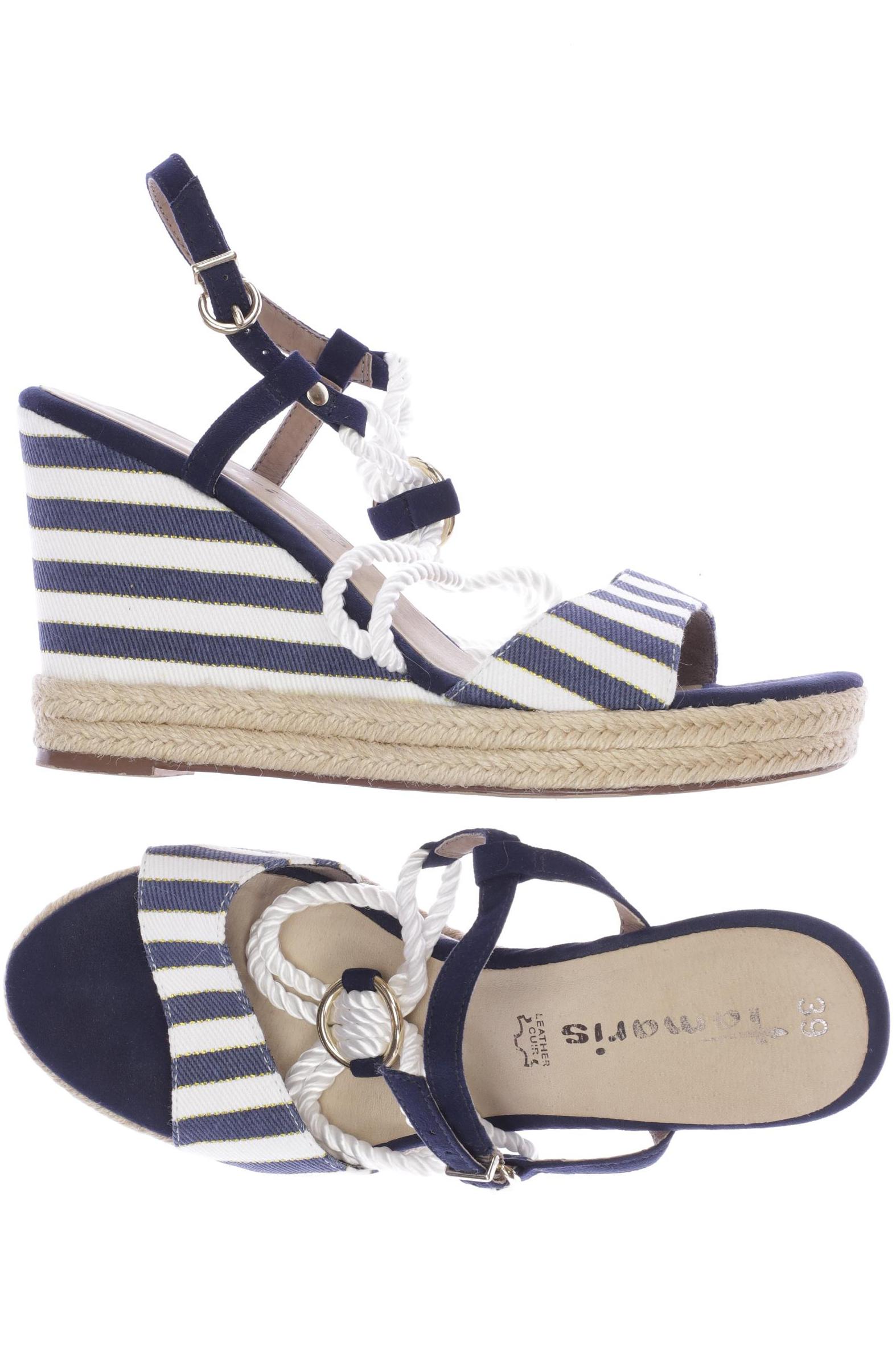 

Tamaris Damen Sandale, blau