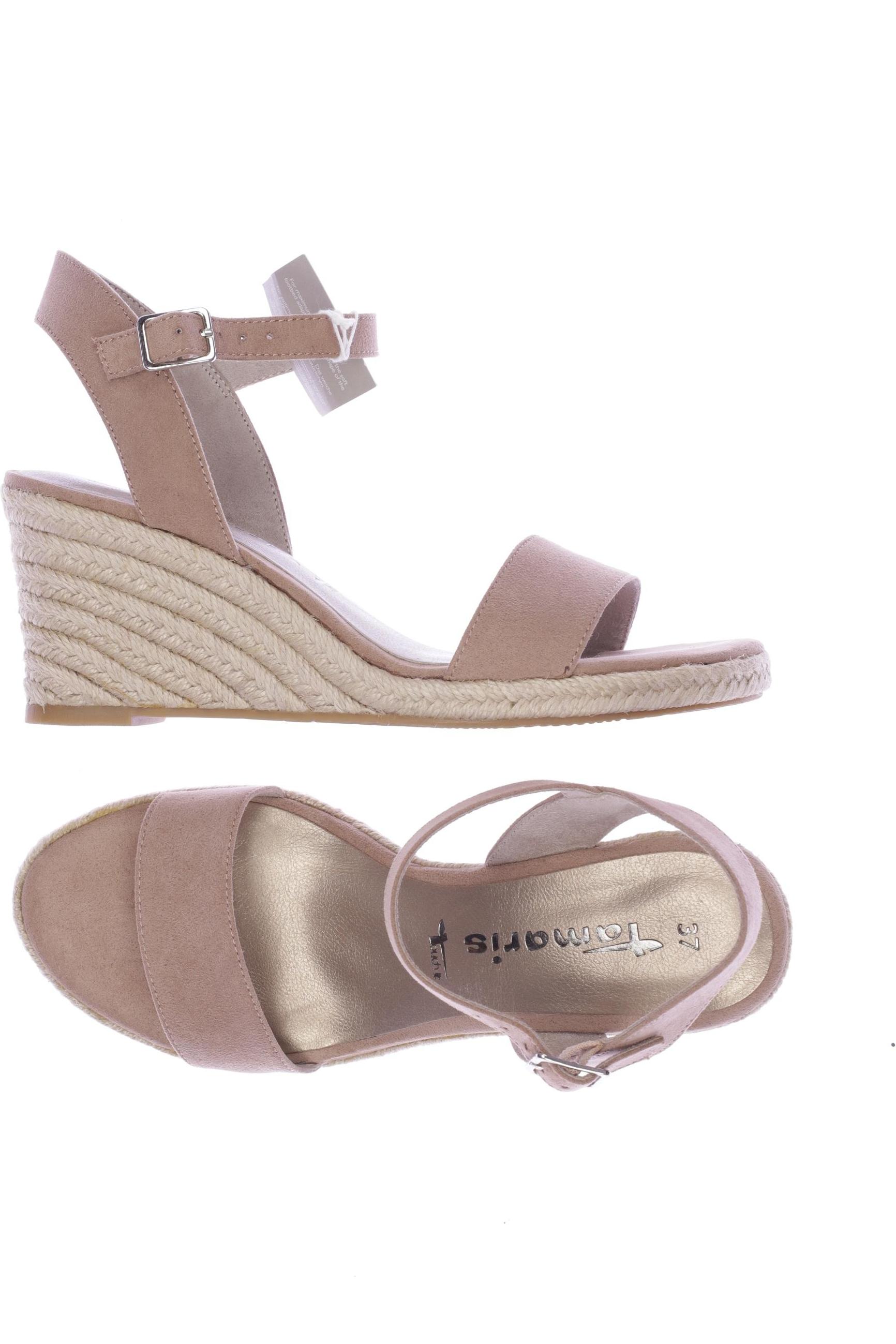 

Tamaris Damen Sandale, beige, Gr. 37