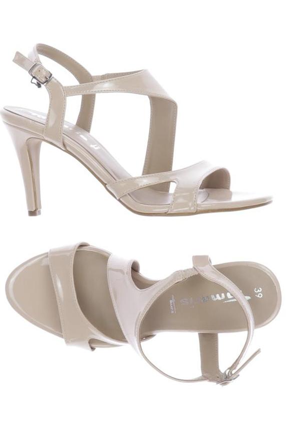 

Tamaris Damen Sandale, beige, Gr. 39