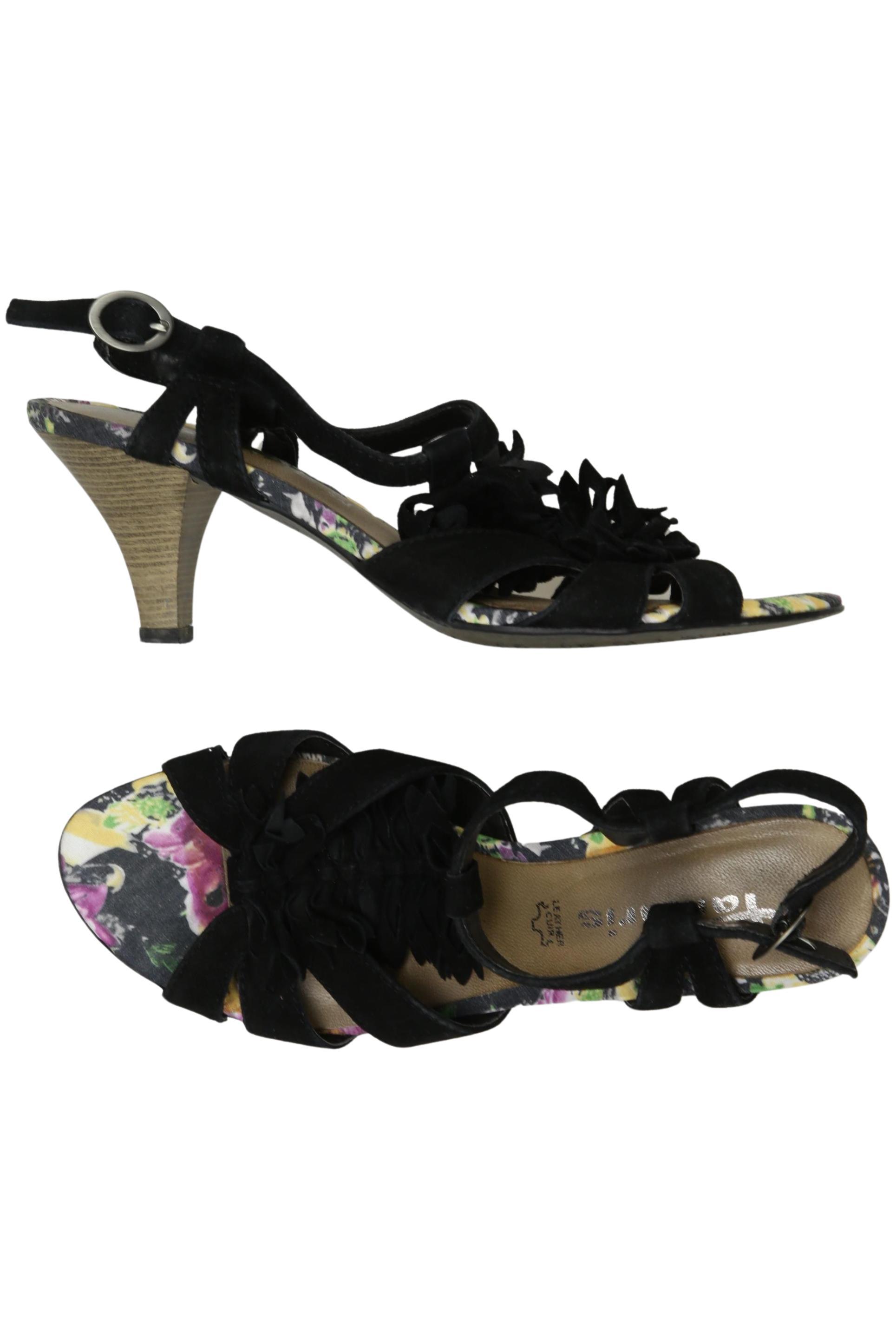 

Tamaris Damen Sandale, schwarz, Gr. 37