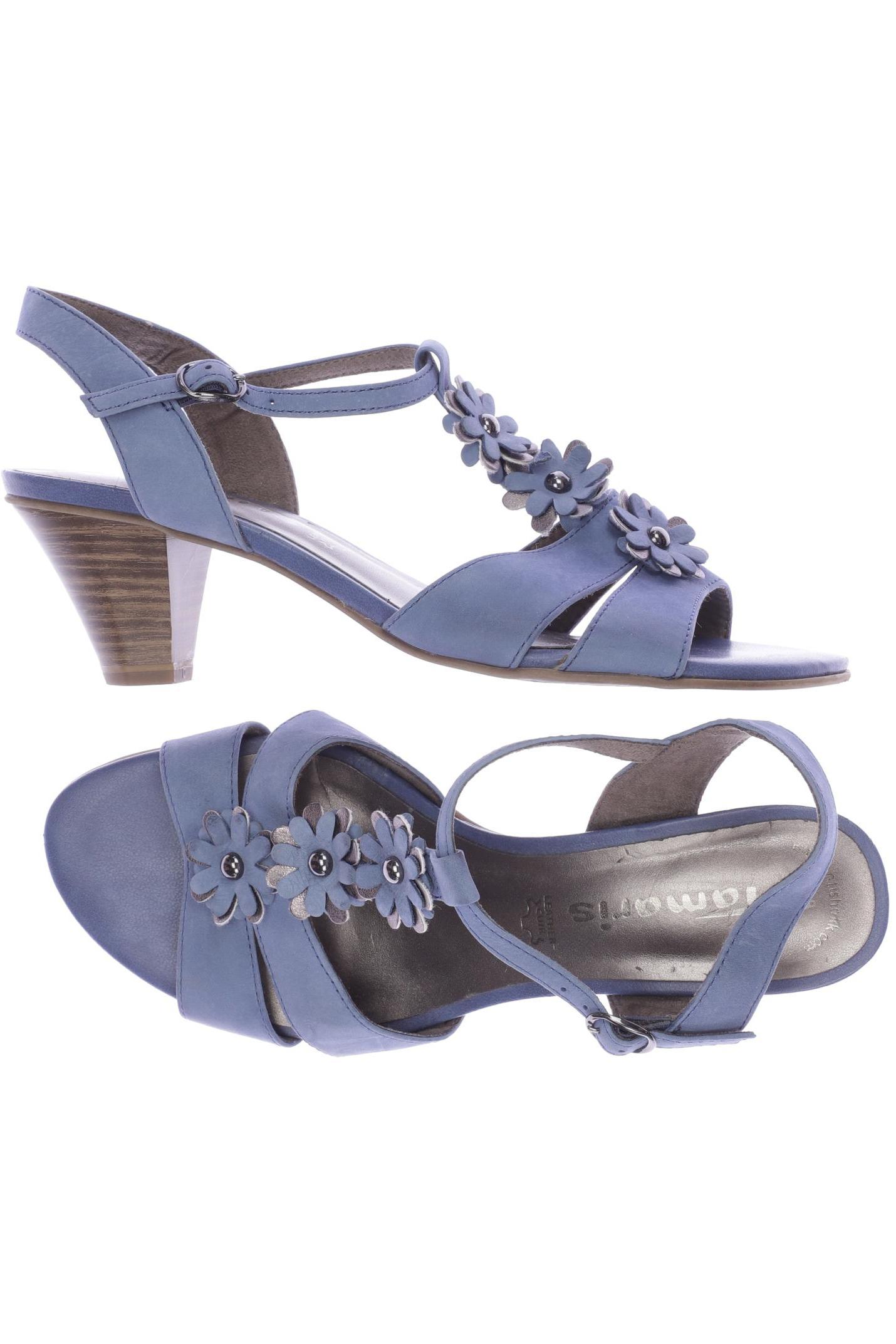 

Tamaris Damen Sandale, blau