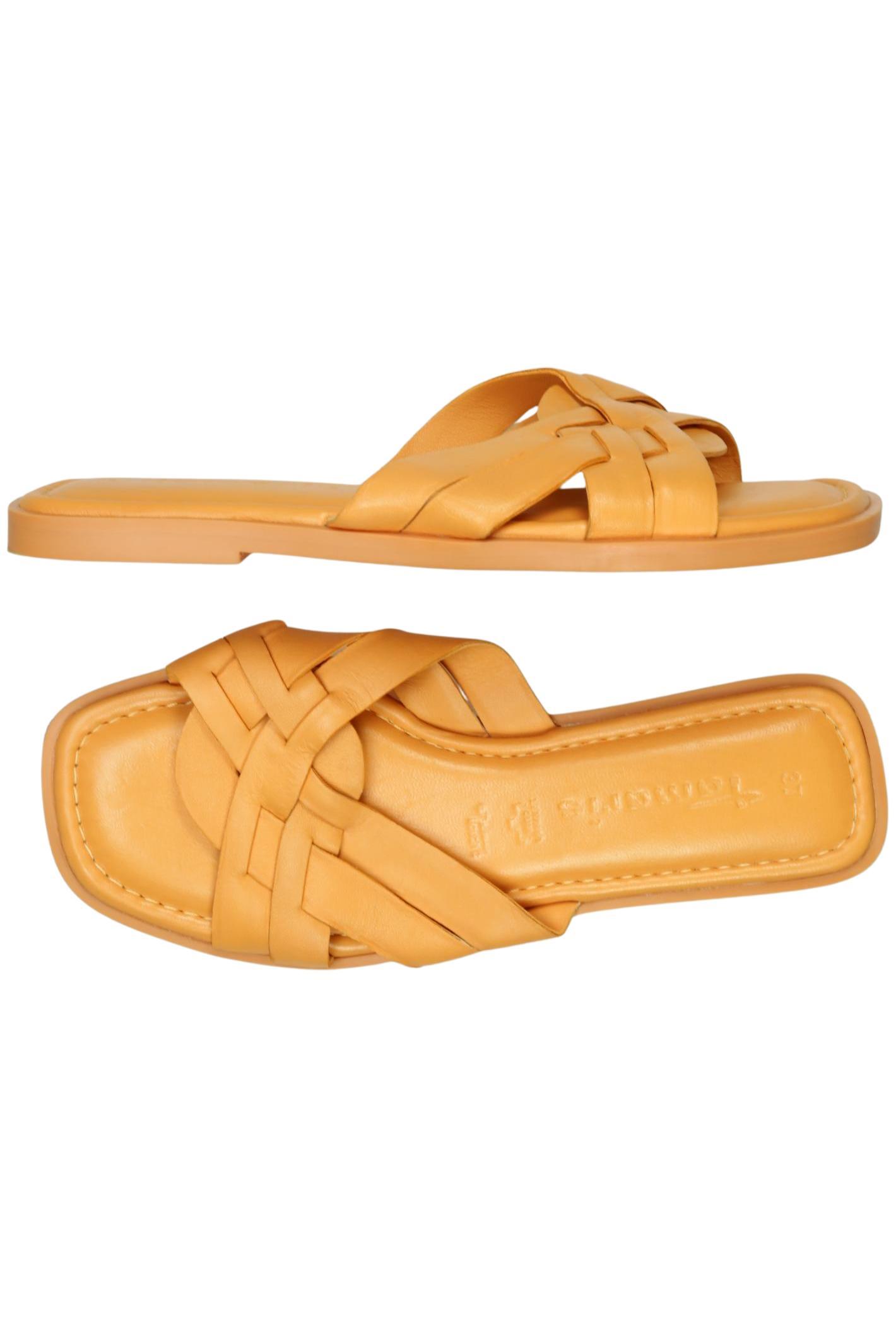 

Tamaris Damen Sandale, orange, Gr. 37