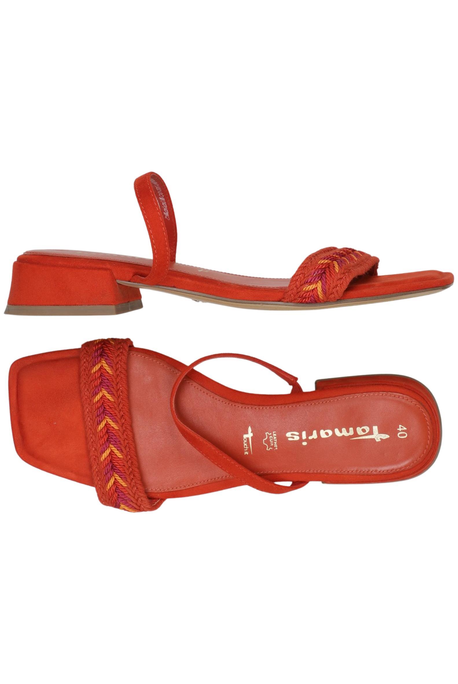 

Tamaris Damen Sandale, rot, Gr. 40