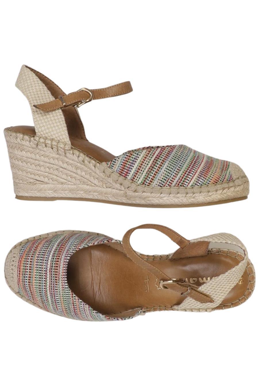 

Tamaris Damen Sandale, beige, Gr. 39