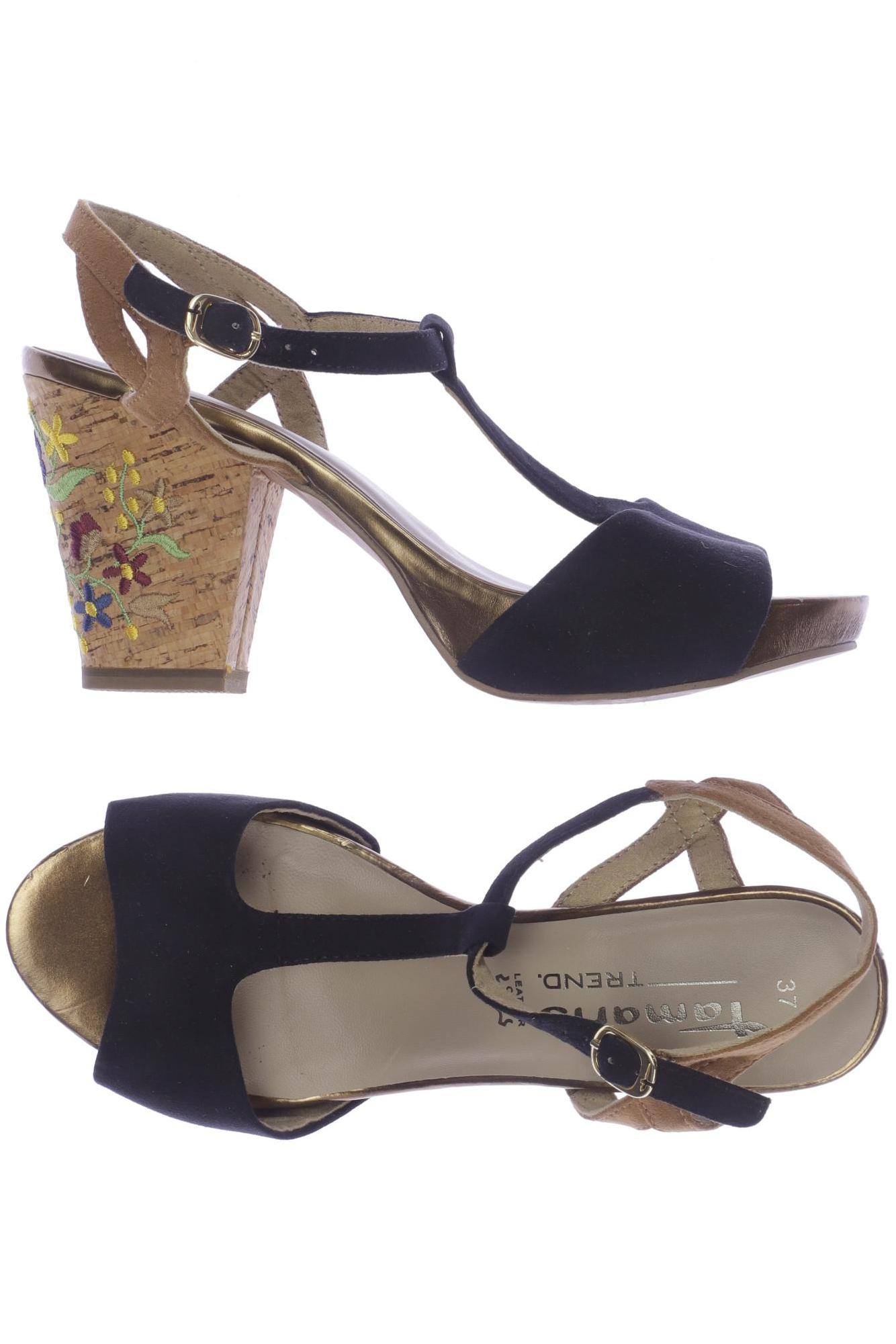 

Tamaris Damen Sandale, schwarz, Gr. 37