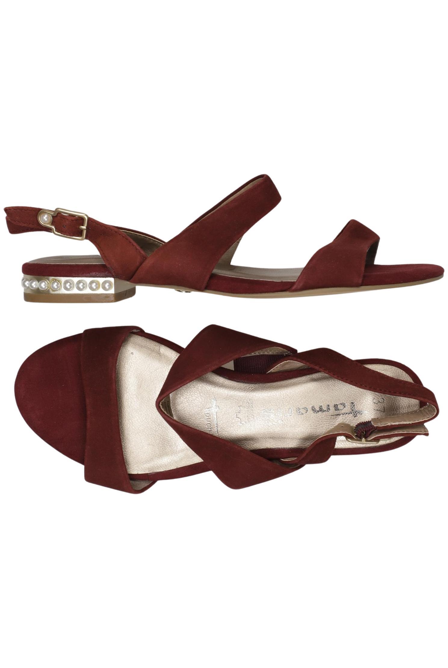 

Tamaris Damen Sandale, rot, Gr. 37