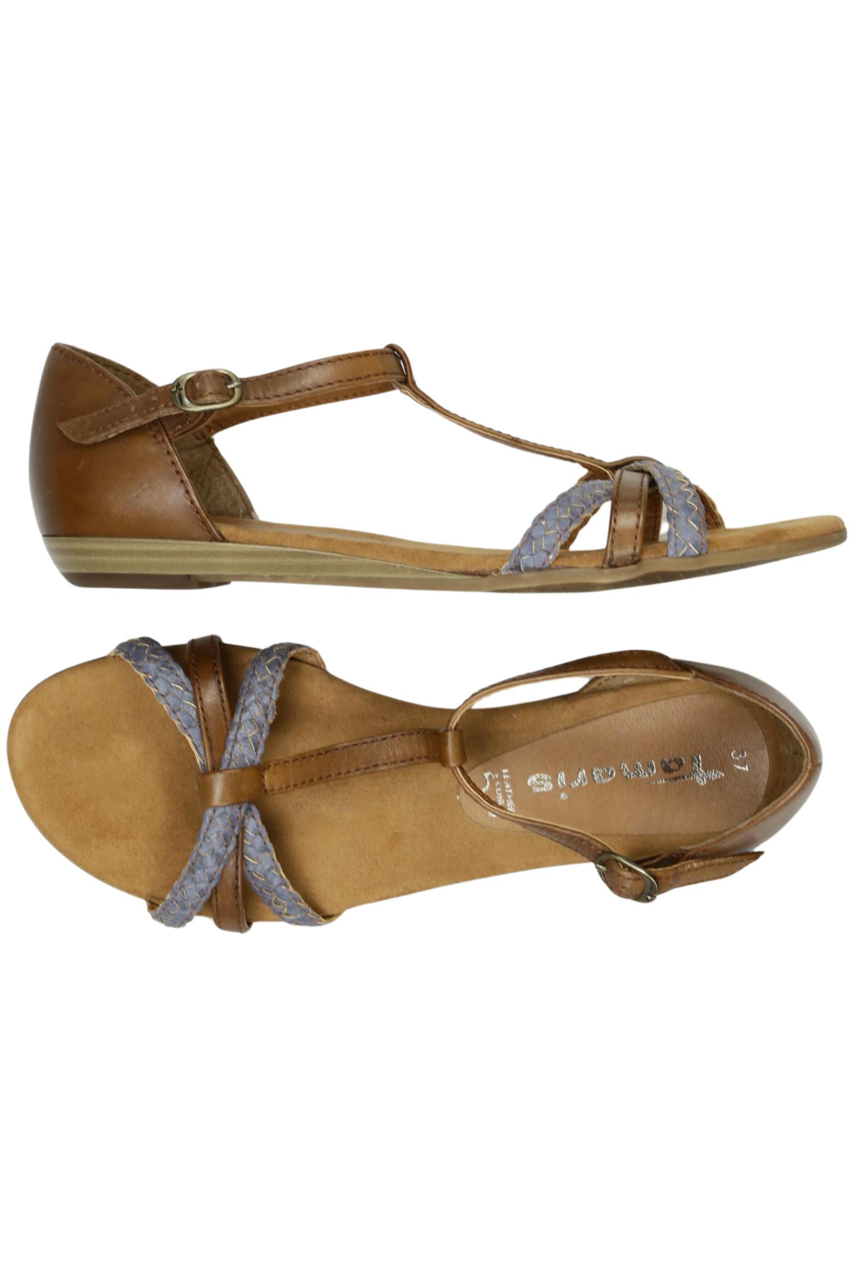 

Tamaris Damen Sandale, braun, Gr. 37