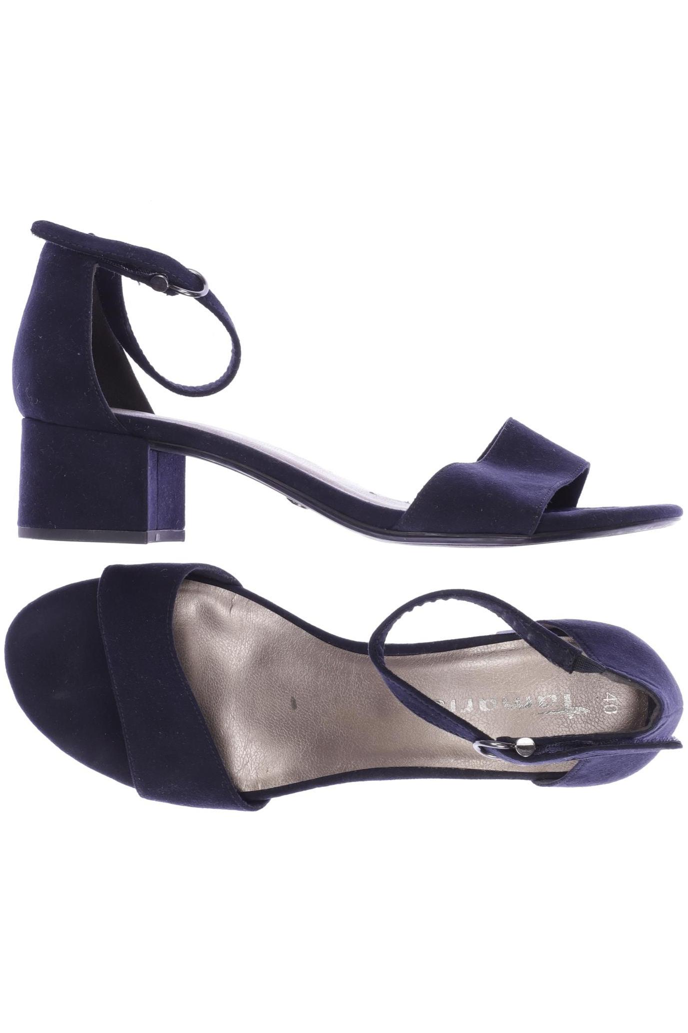 

Tamaris Damen Sandale, marineblau, Gr. 40
