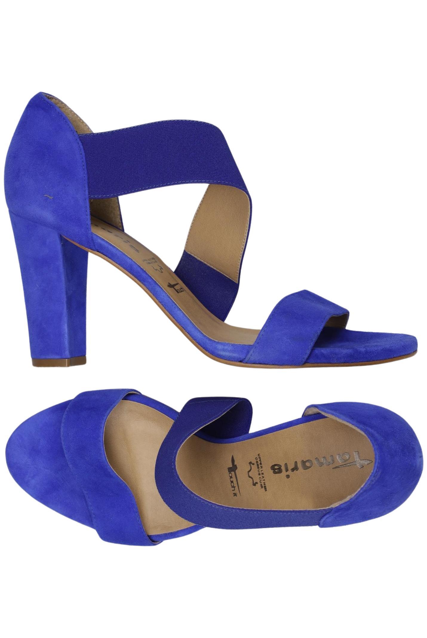 

Tamaris Damen Sandale, blau, Gr. 39