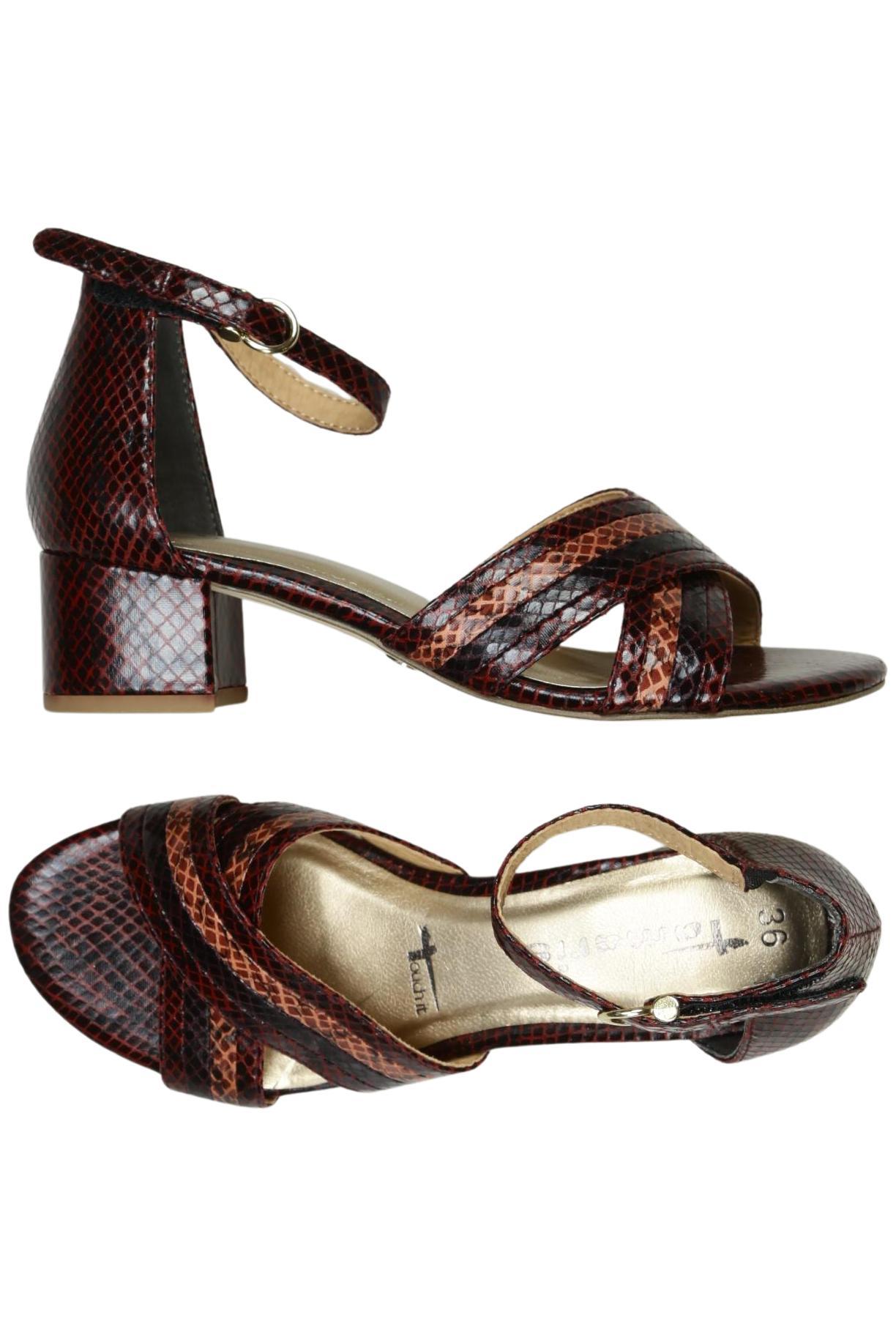 

Tamaris Damen Sandale, rot, Gr. 36