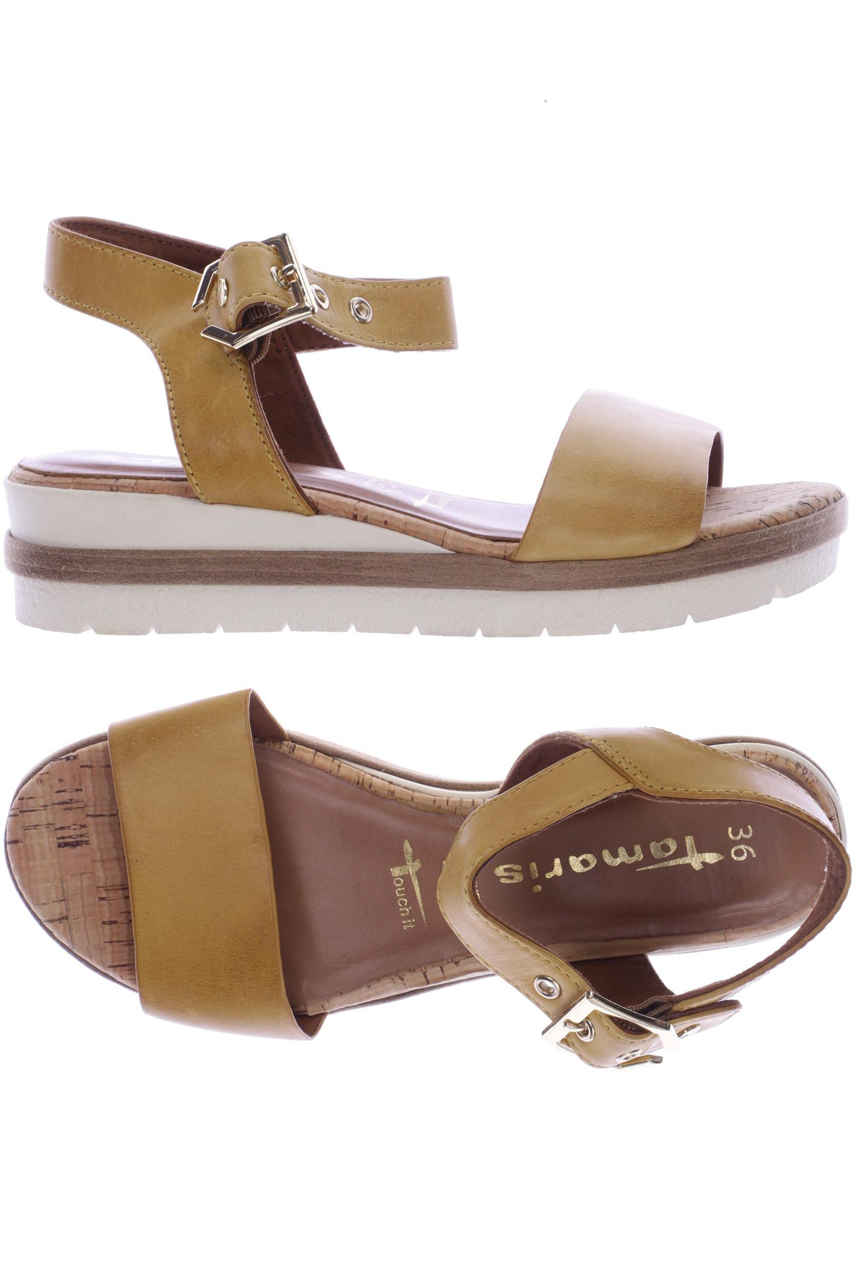 

Tamaris Damen Sandale, beige, Gr. 36