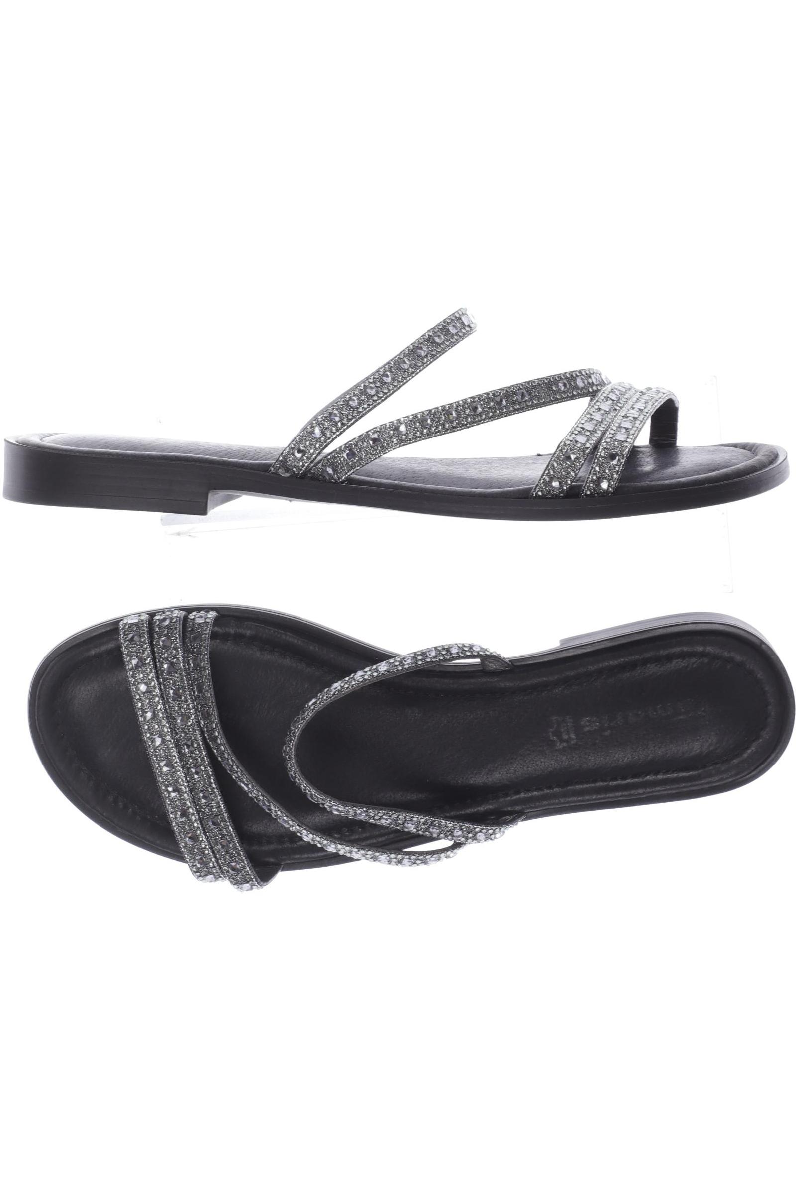 

Tamaris Damen Sandale, silber, Gr. 41