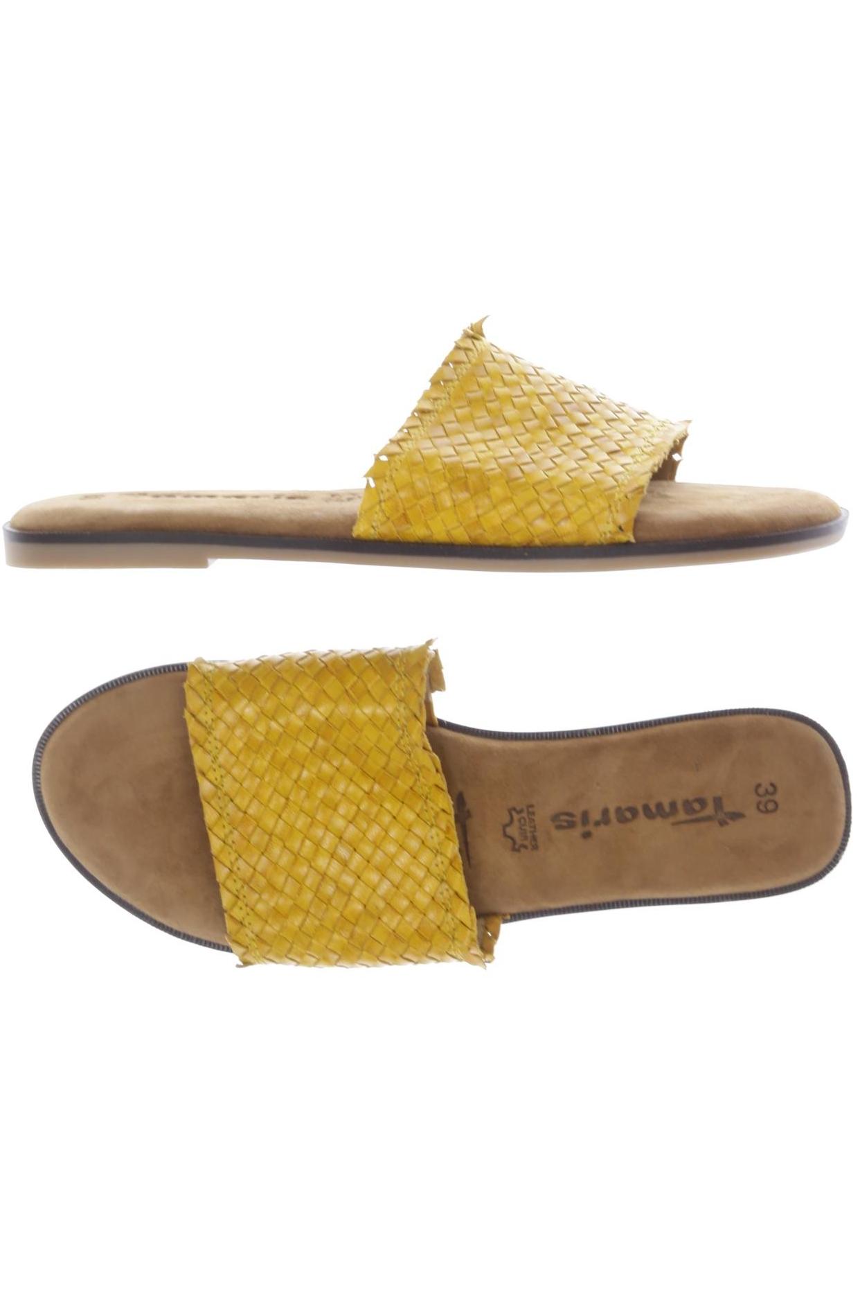 

Tamaris Damen Sandale, gelb, Gr. 39