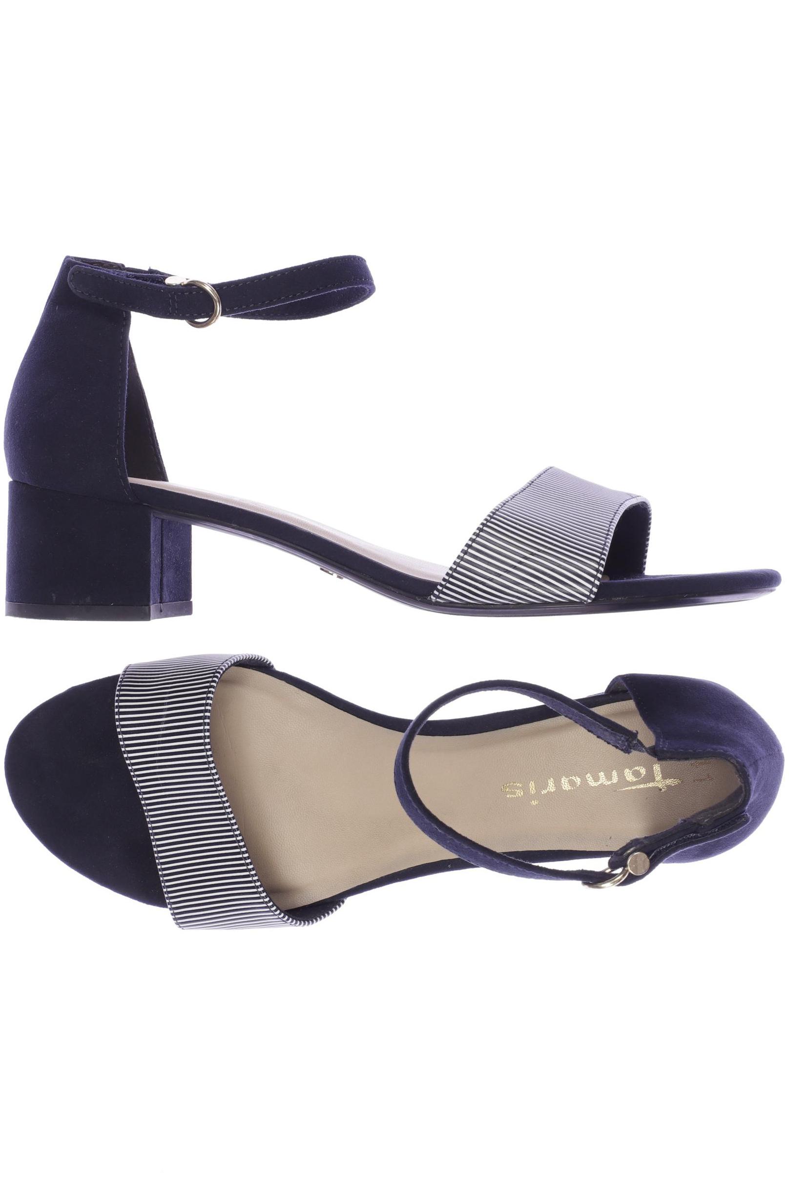 

Tamaris Damen Sandale, marineblau, Gr. 41