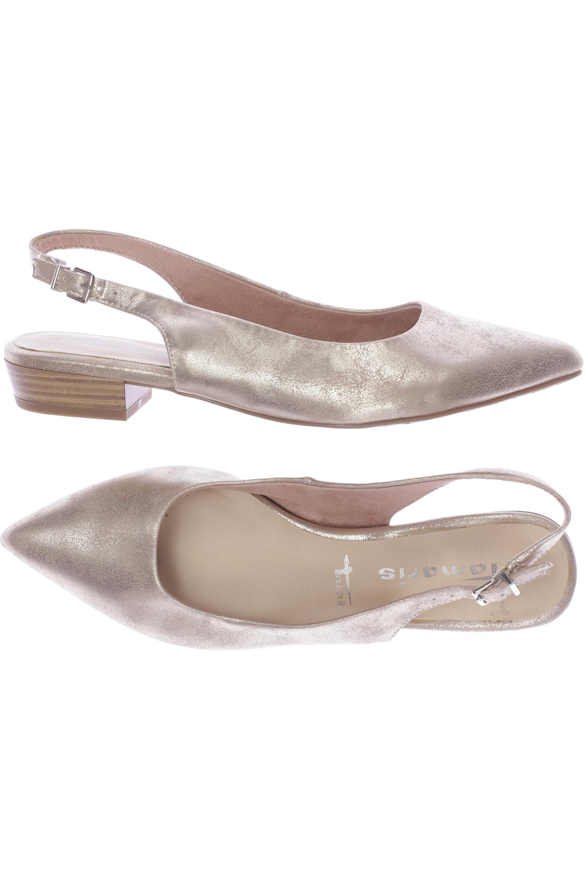 

Tamaris Damen Sandale, gold