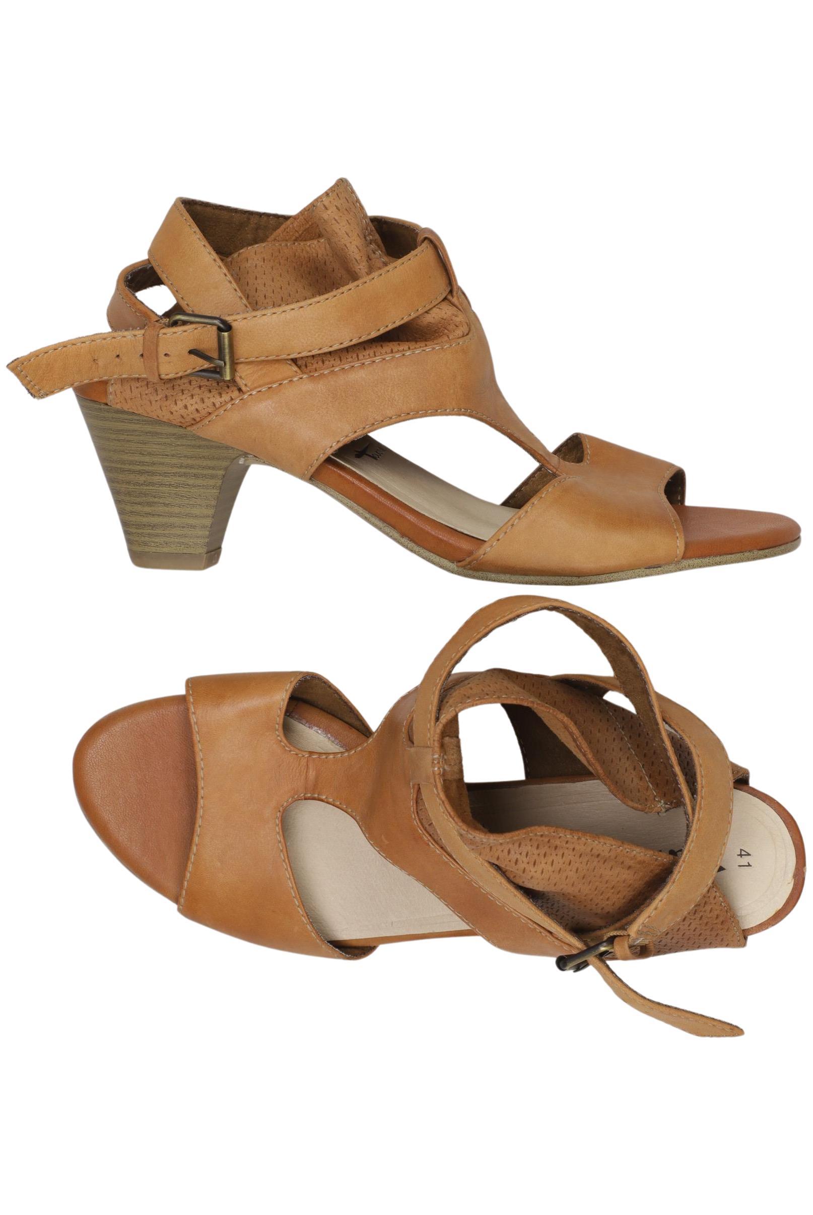 

Tamaris Damen Sandale, braun, Gr. 41