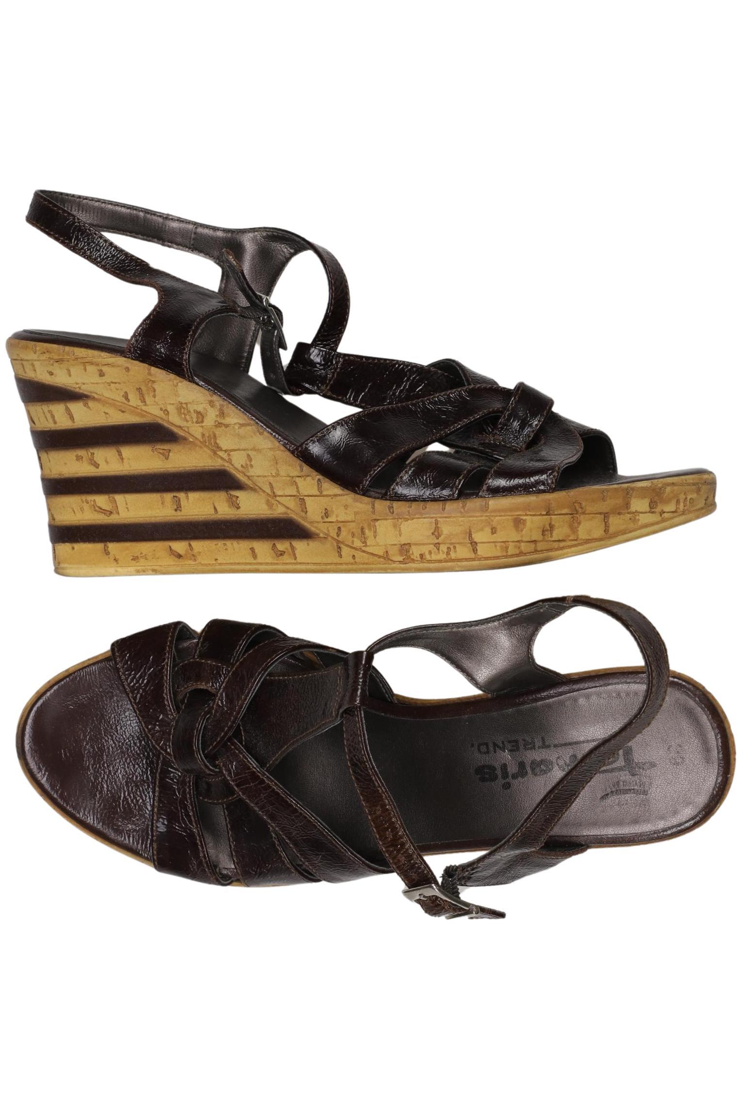 

Tamaris Damen Sandale, braun, Gr. 39