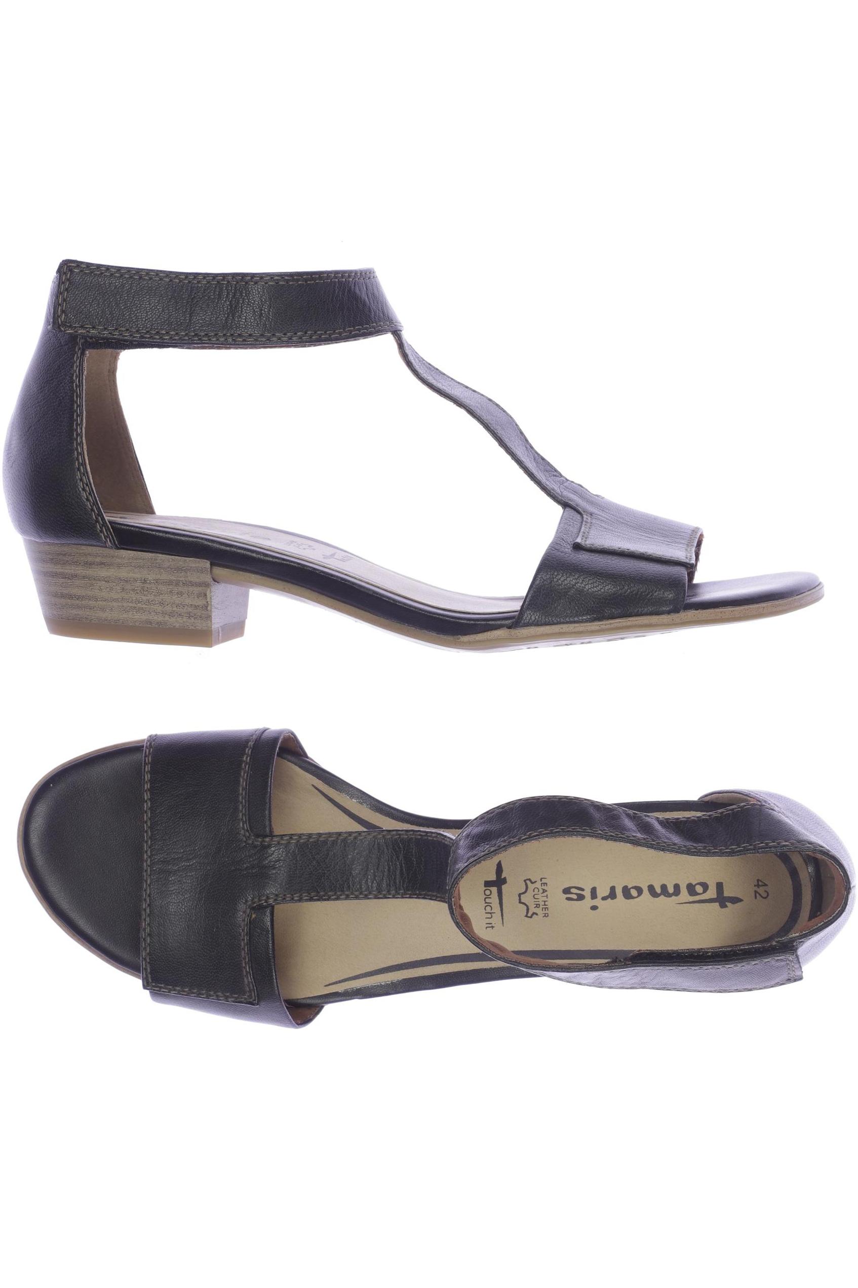 

Tamaris Damen Sandale, marineblau, Gr. 42