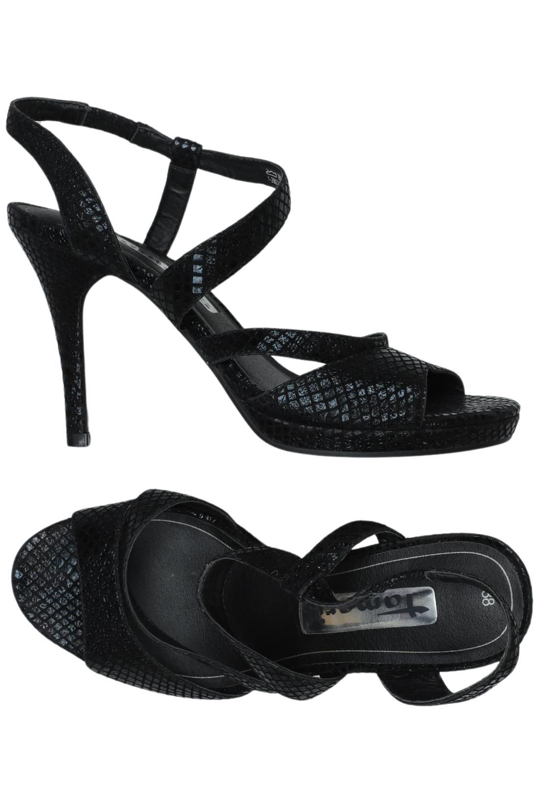 

Tamaris Damen Sandale, schwarz, Gr. 38