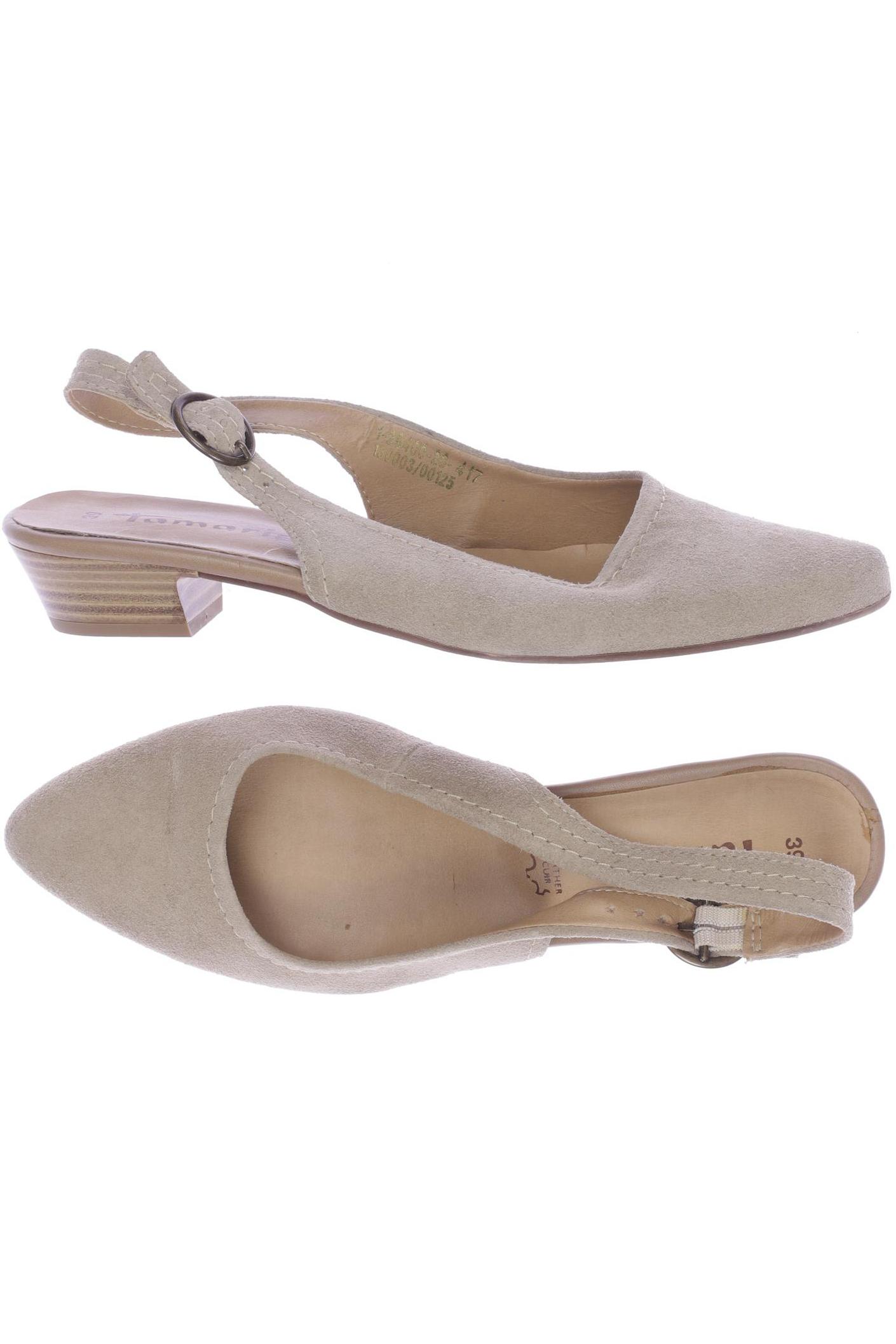 

Tamaris Damen Sandale, beige, Gr. 39