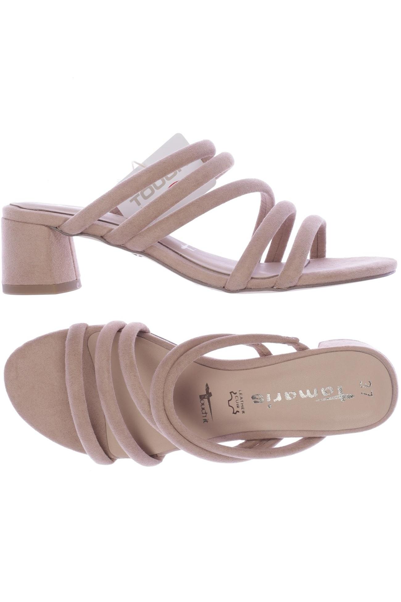 

Tamaris Damen Sandale, beige, Gr. 37