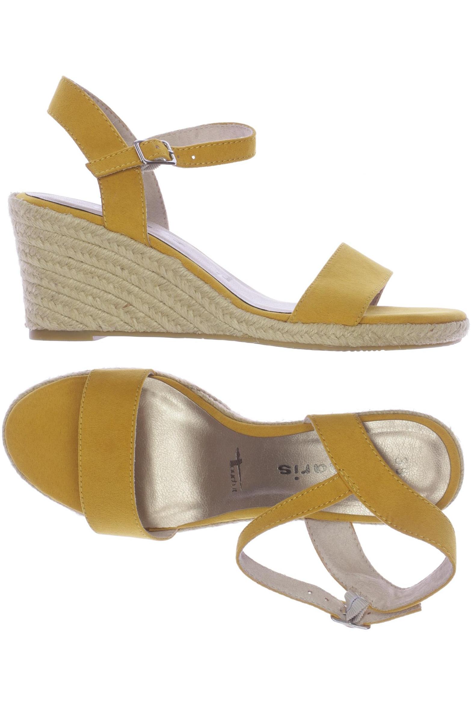 

Tamaris Damen Sandale, orange, Gr. 39