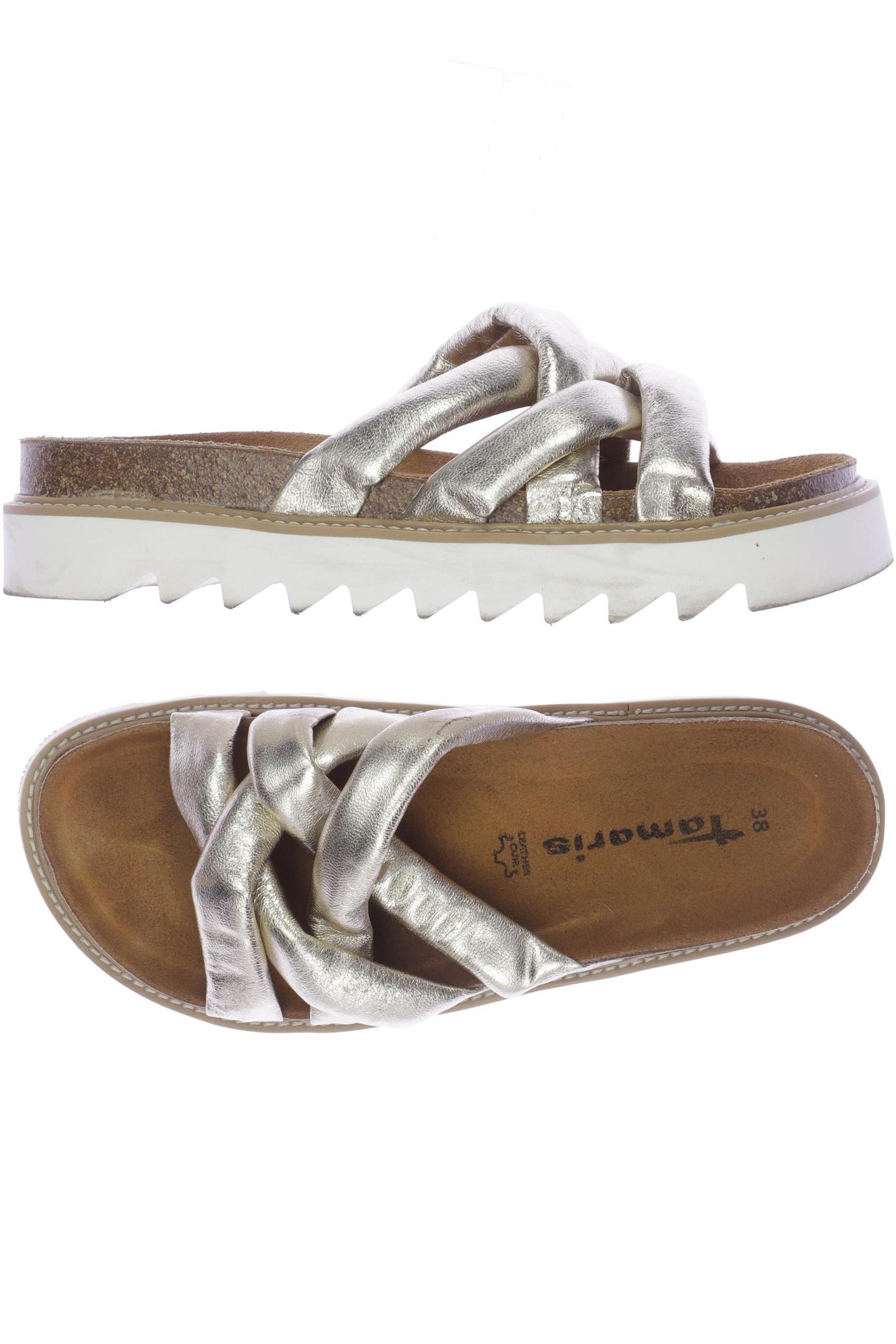 

Tamaris Damen Sandale, beige, Gr. 38