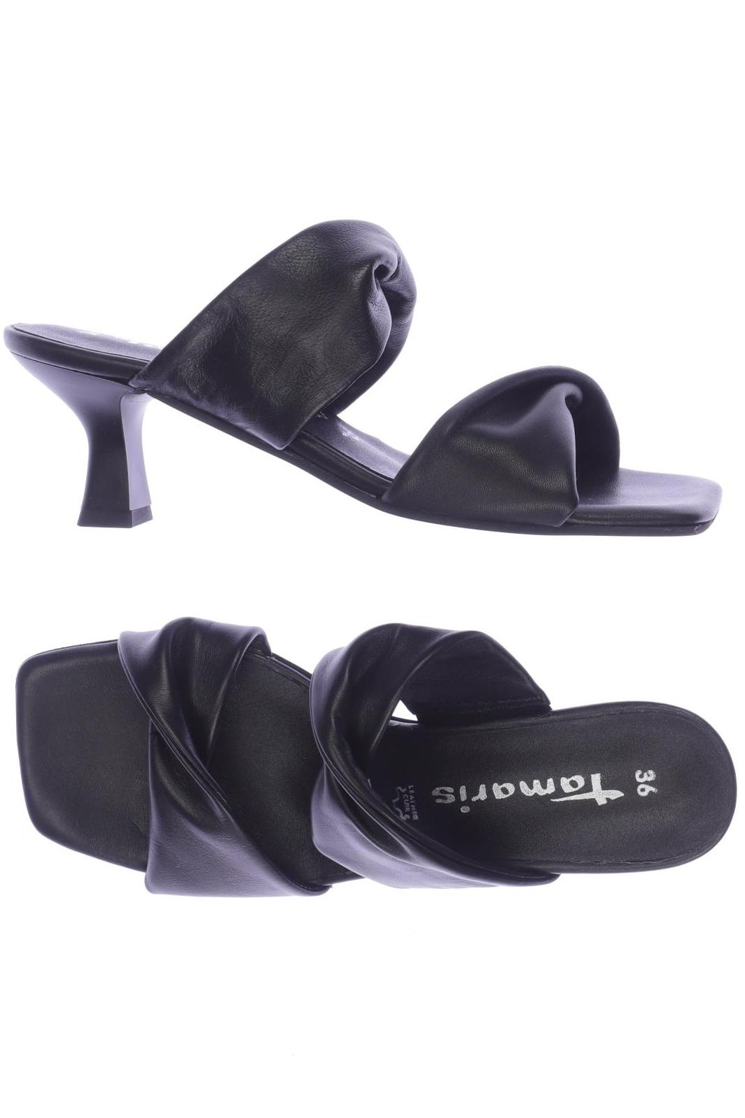 

Tamaris Damen Sandale, schwarz