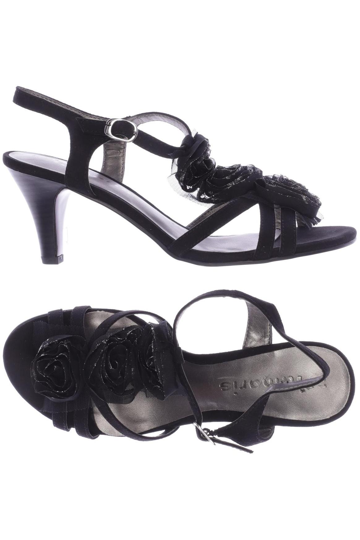 

Tamaris Damen Sandale, schwarz