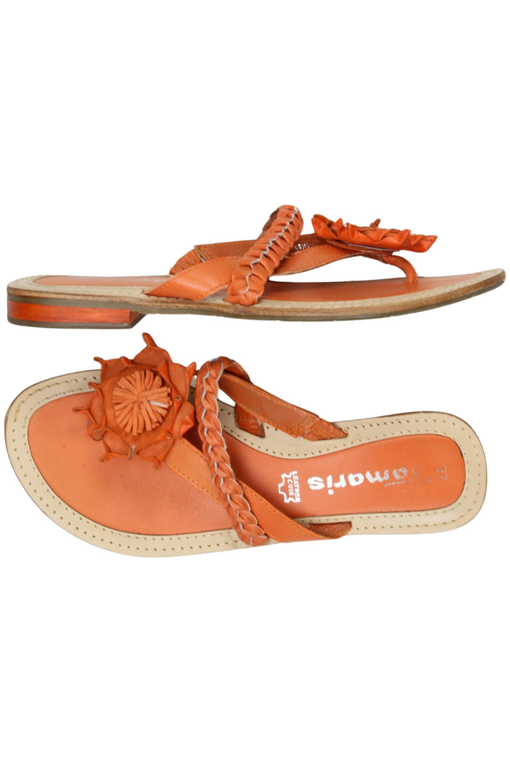 

Tamaris Damen Sandale, orange, Gr. 37