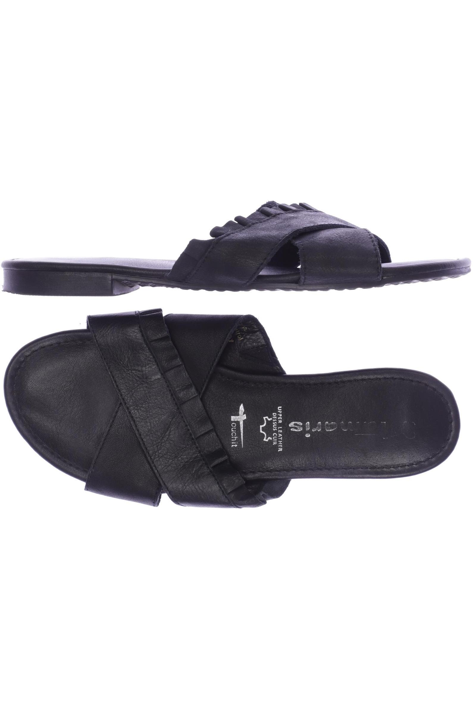 

Tamaris Damen Sandale, schwarz, Gr. 39