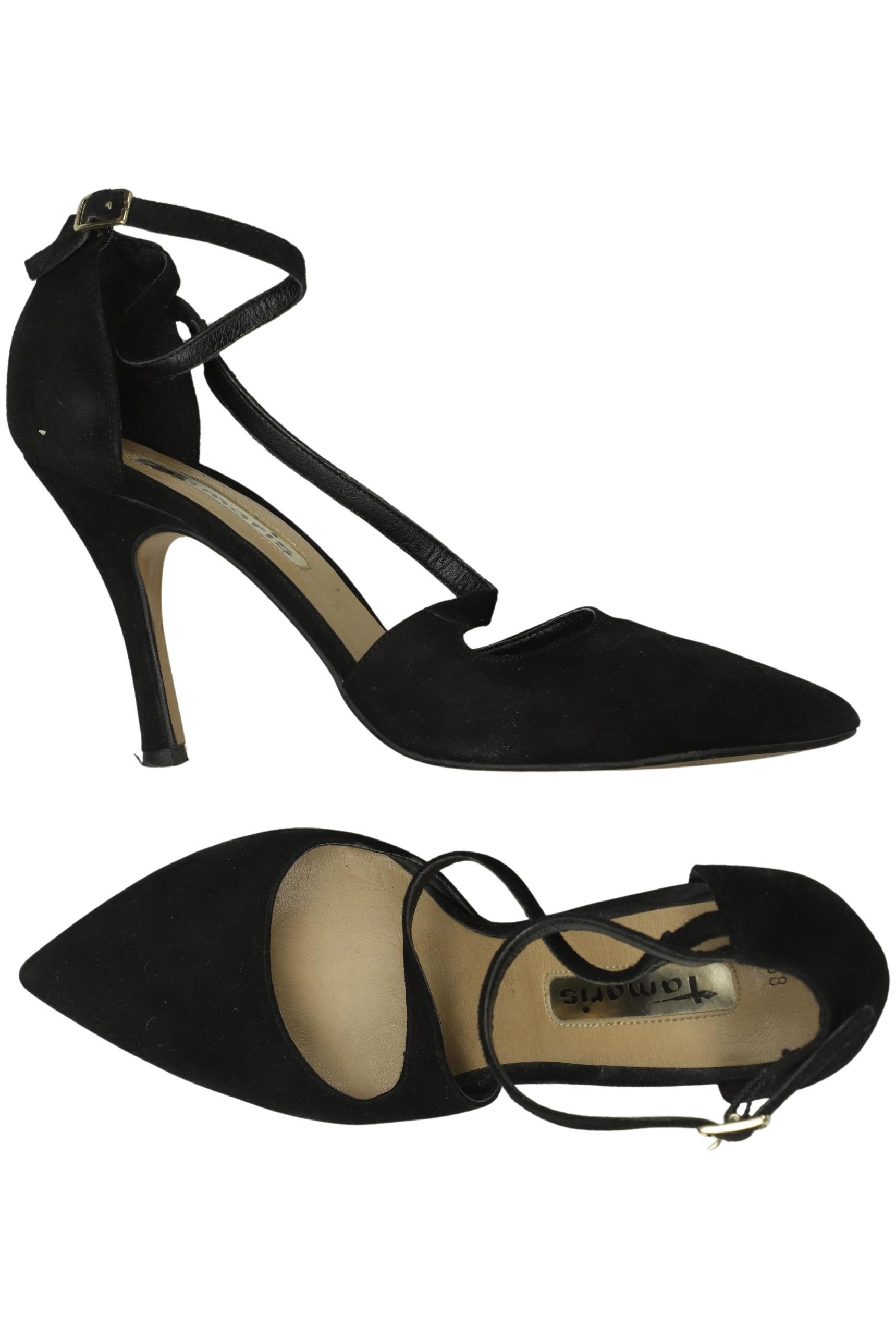 

Tamaris Damen Sandale, schwarz, Gr. 38