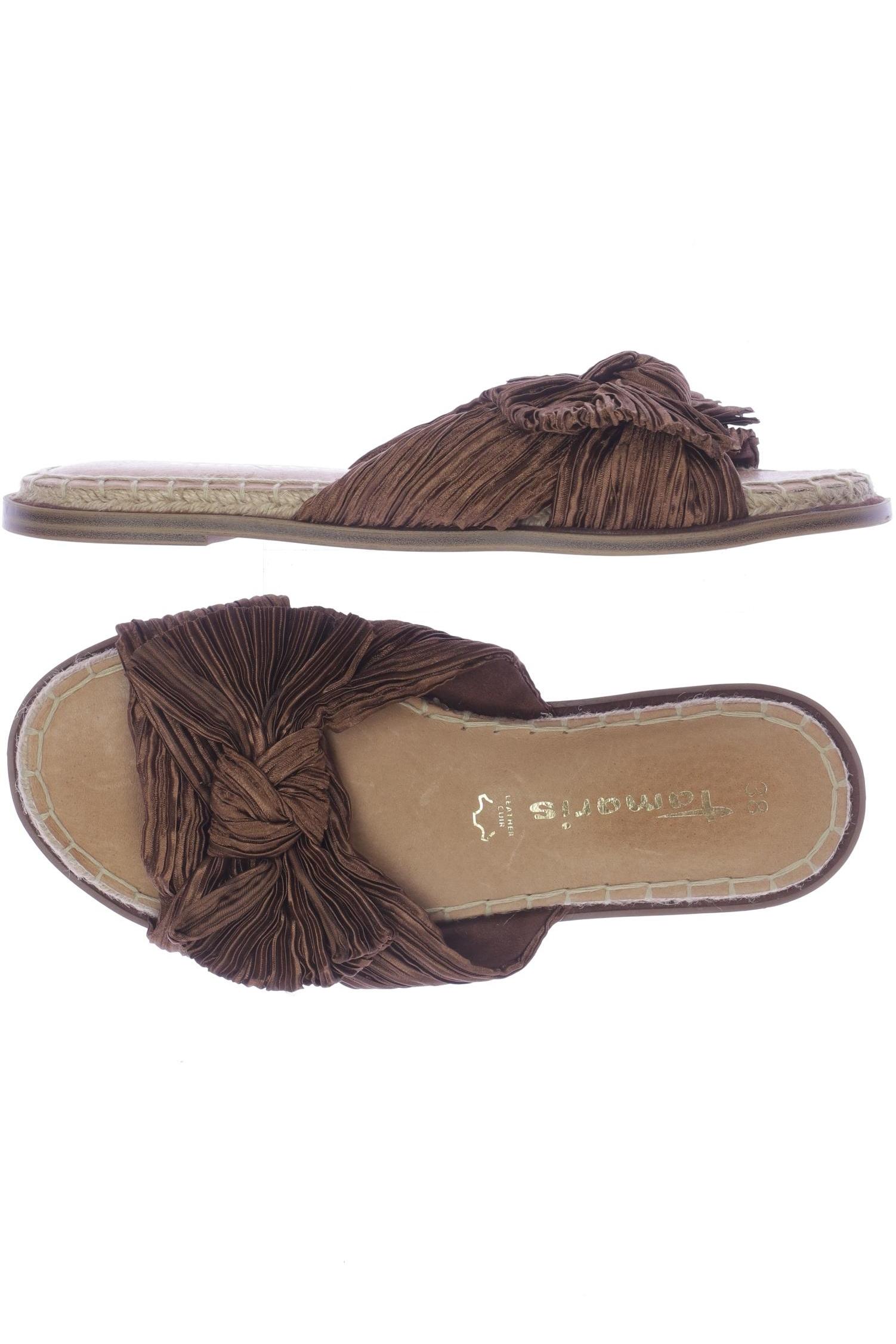 

Tamaris Damen Sandale, braun, Gr. 38