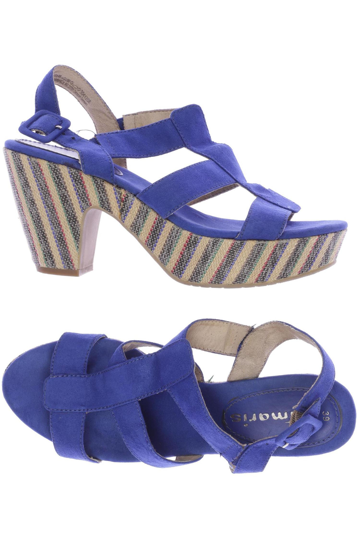 

Tamaris Damen Sandale, blau