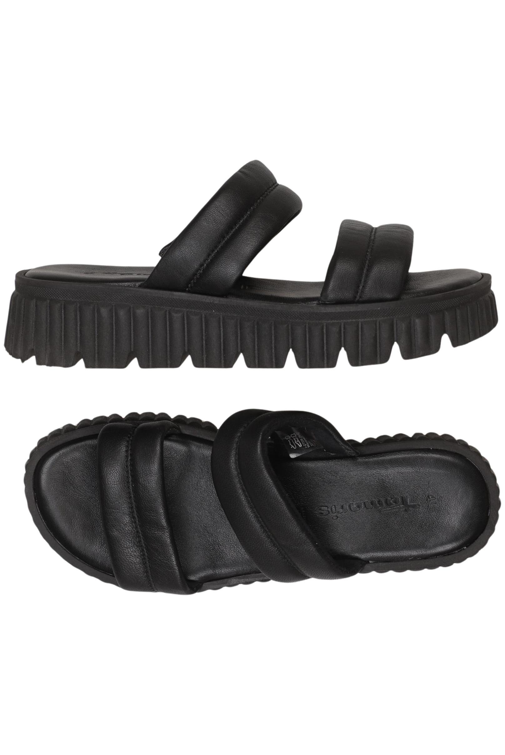 

Tamaris Damen Sandale, schwarz, Gr. 41