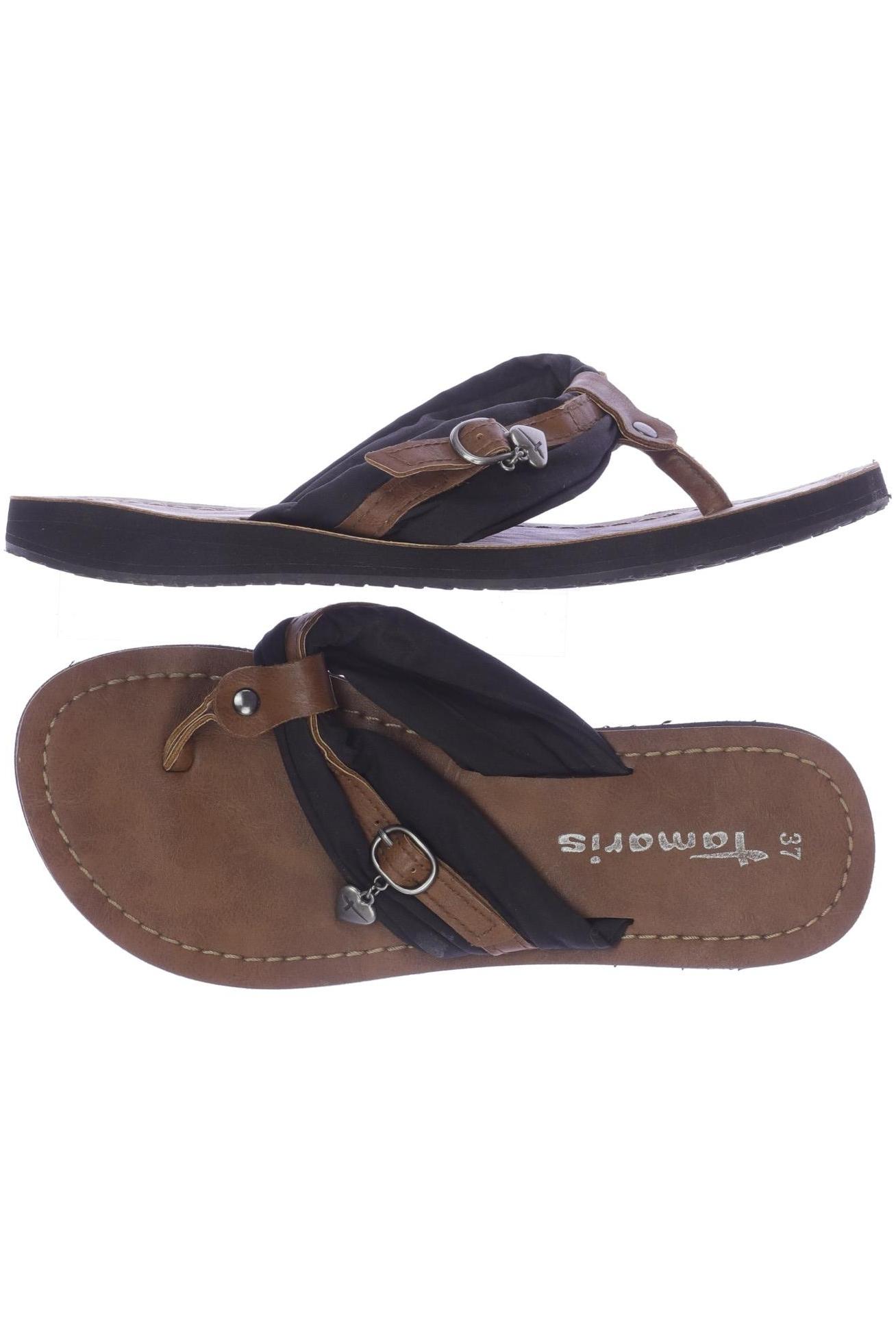 

Tamaris Damen Sandale, schwarz, Gr. 37