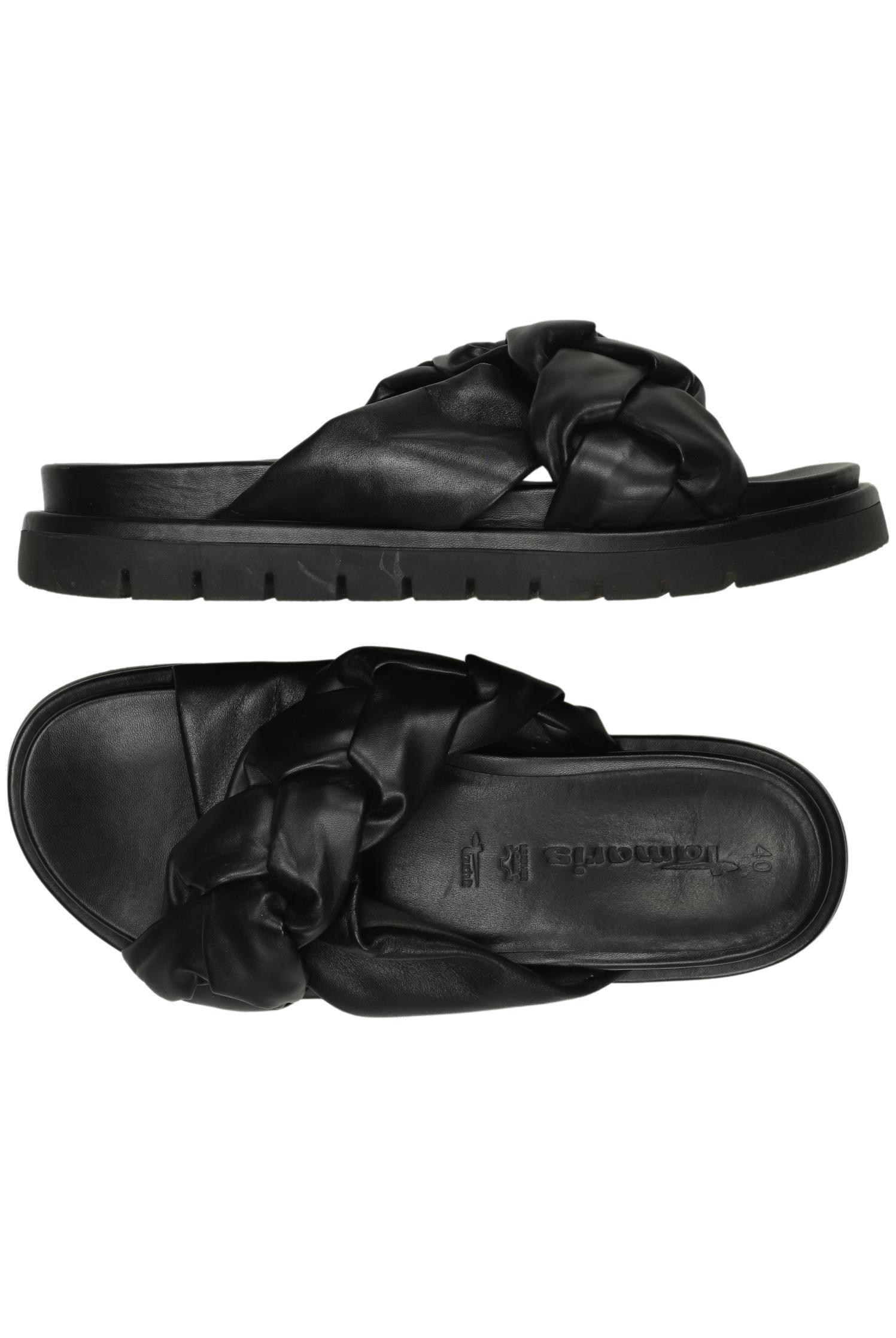 

Tamaris Damen Sandale, schwarz, Gr. 40