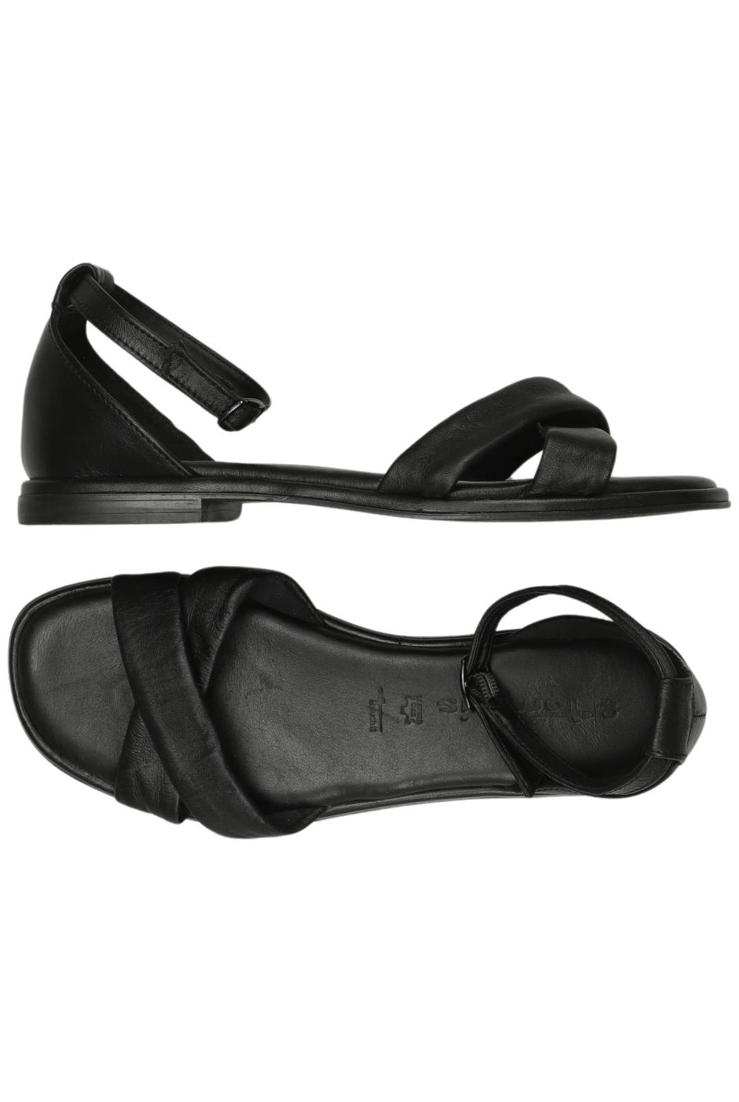 

Tamaris Damen Sandale, schwarz, Gr. 40
