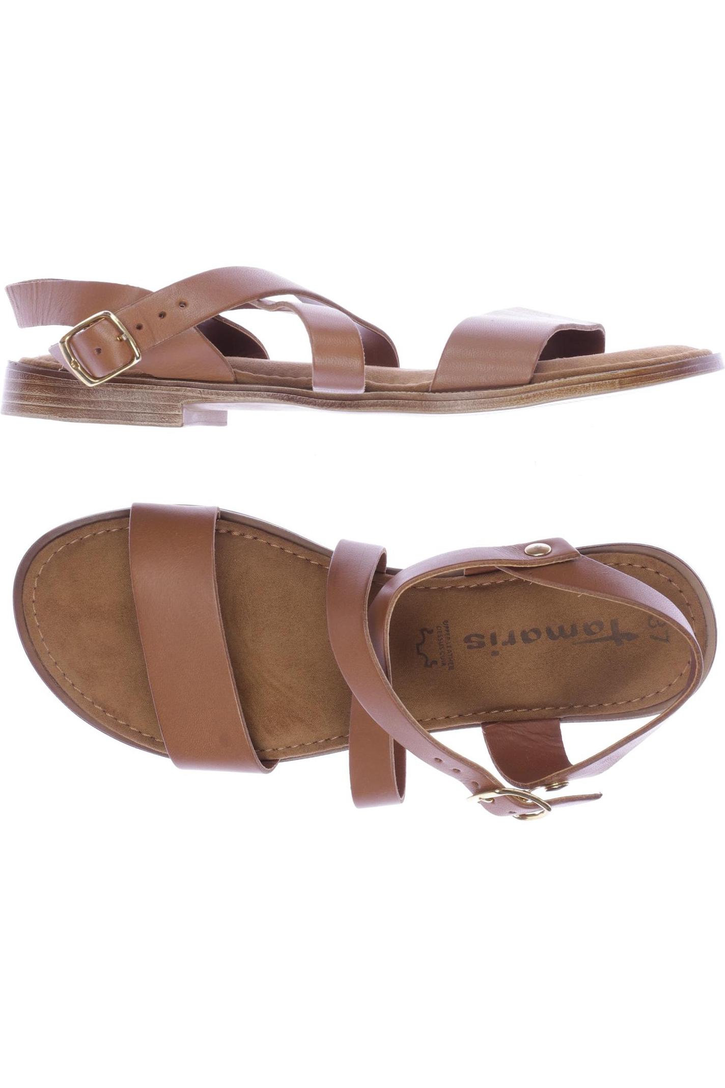 

Tamaris Damen Sandale, braun, Gr. 37
