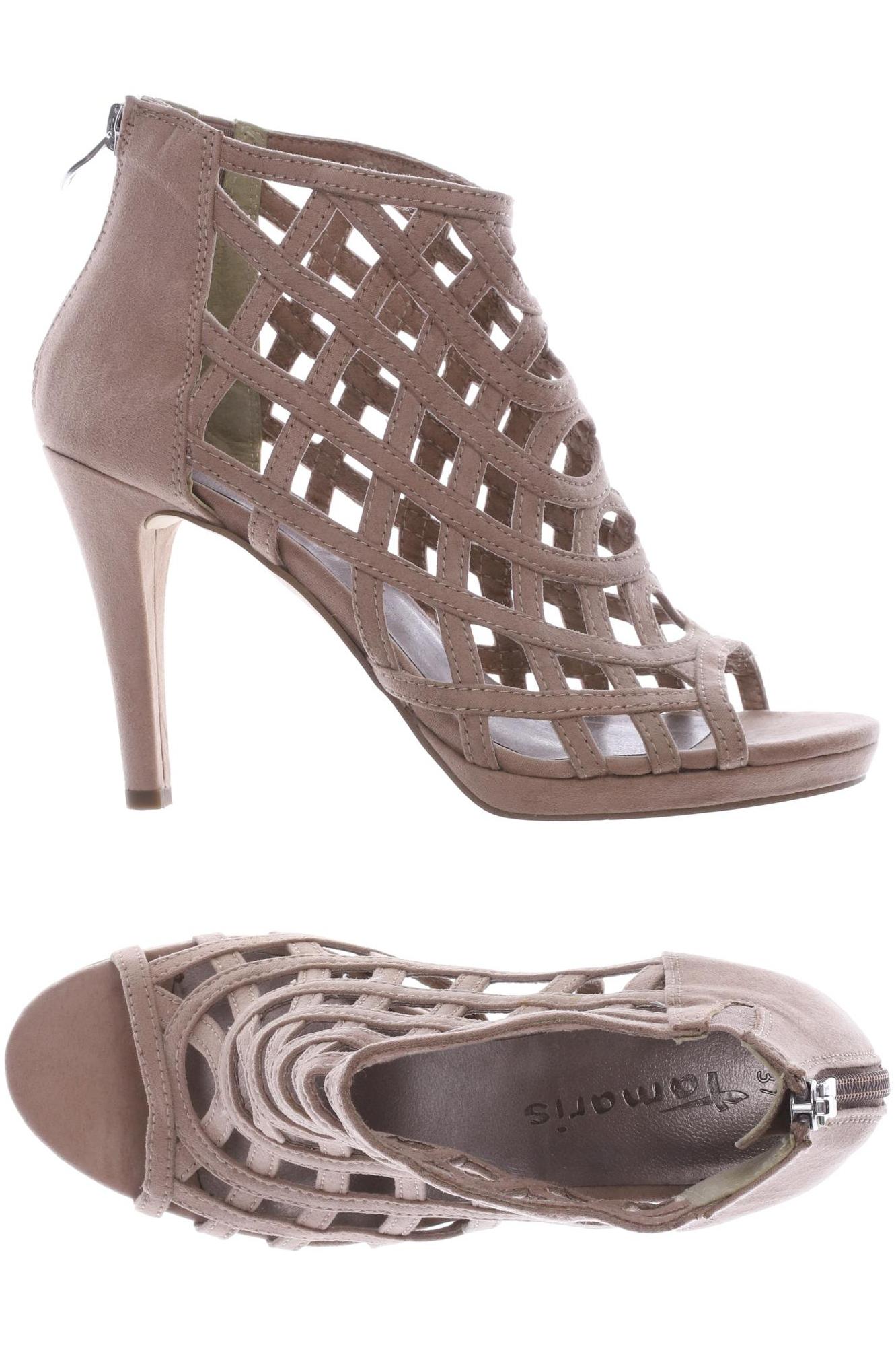 

Tamaris Damen Sandale, beige