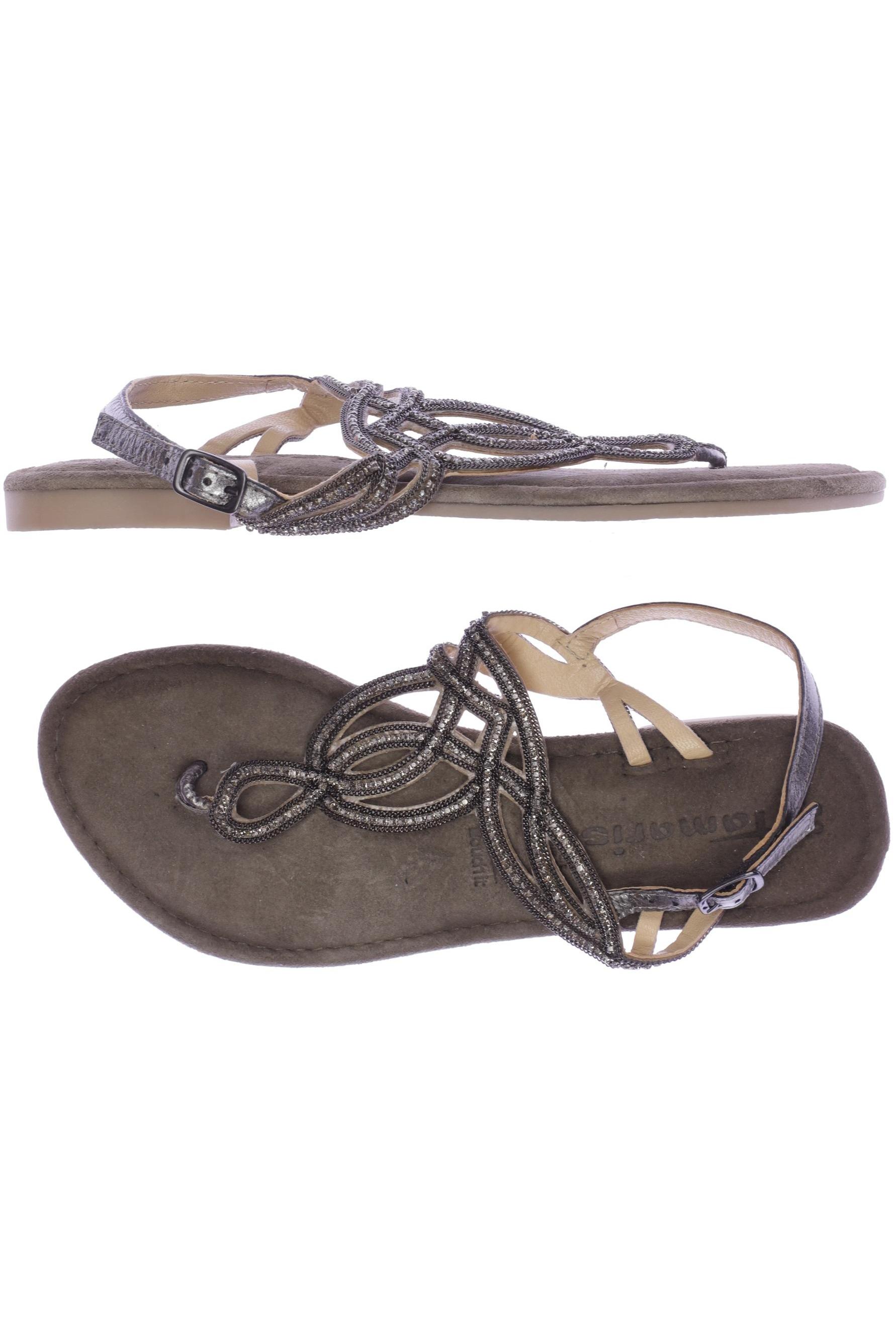 

Tamaris Damen Sandale, beige, Gr. 38