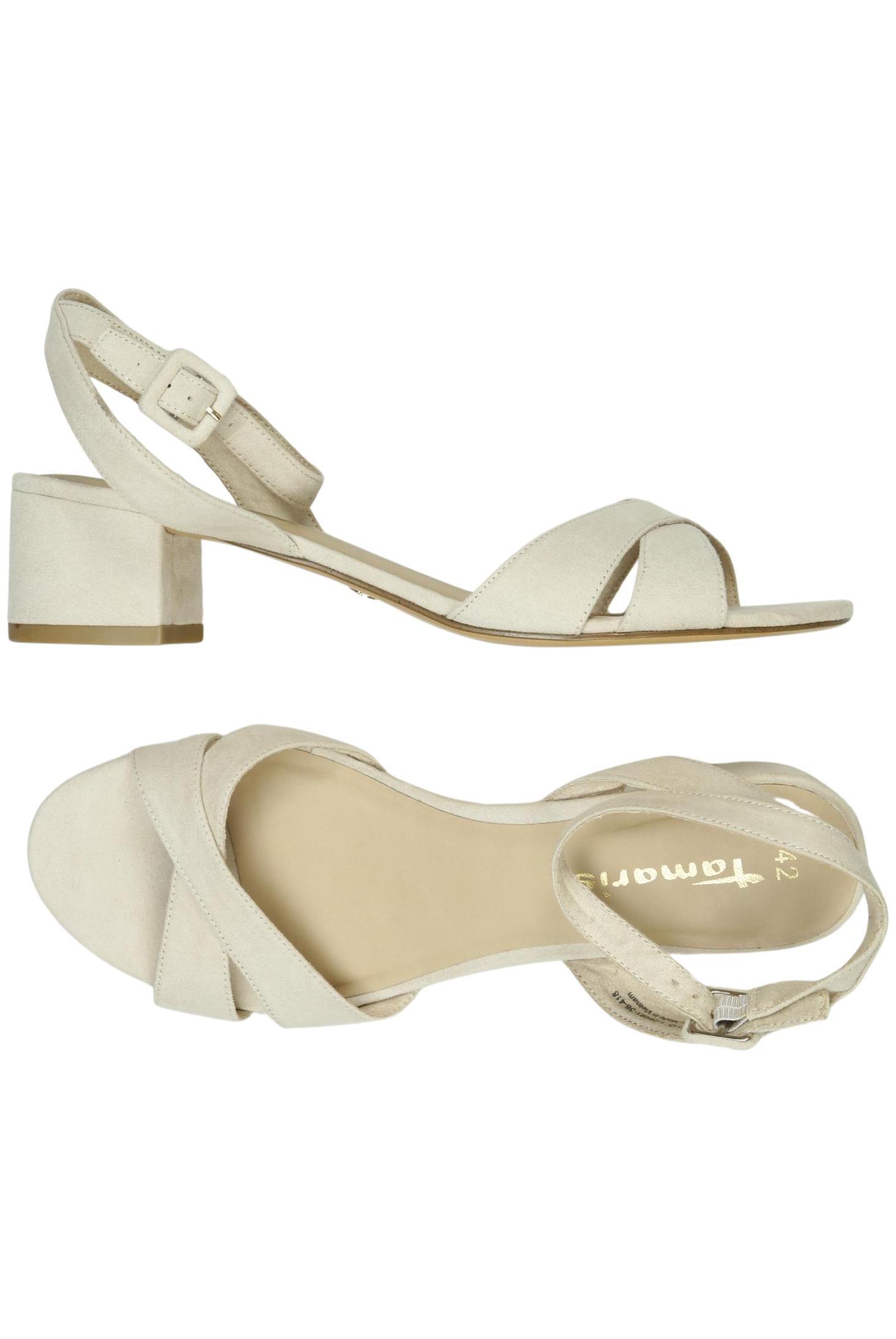 

Tamaris Damen Sandale, beige, Gr. 42