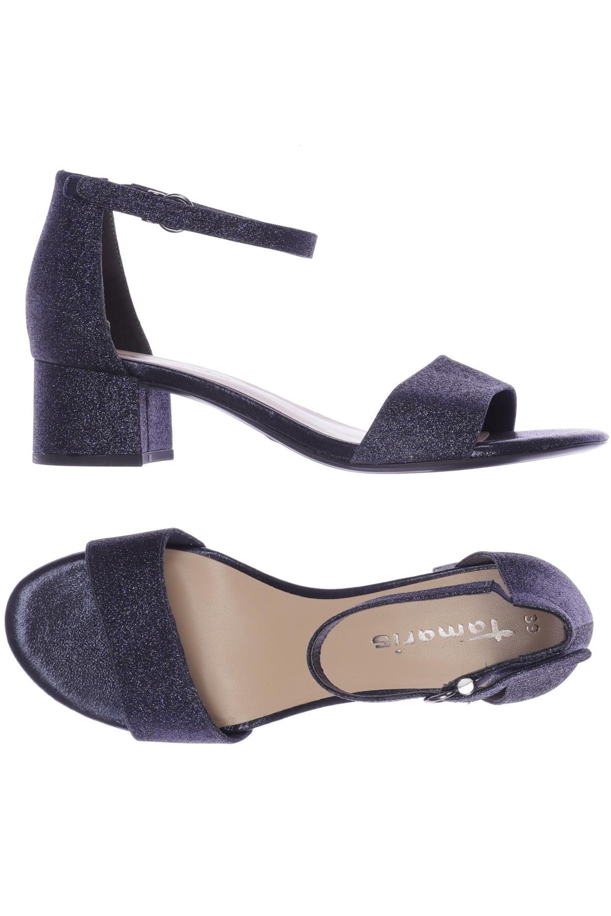

Tamaris Damen Sandale, marineblau, Gr. 39